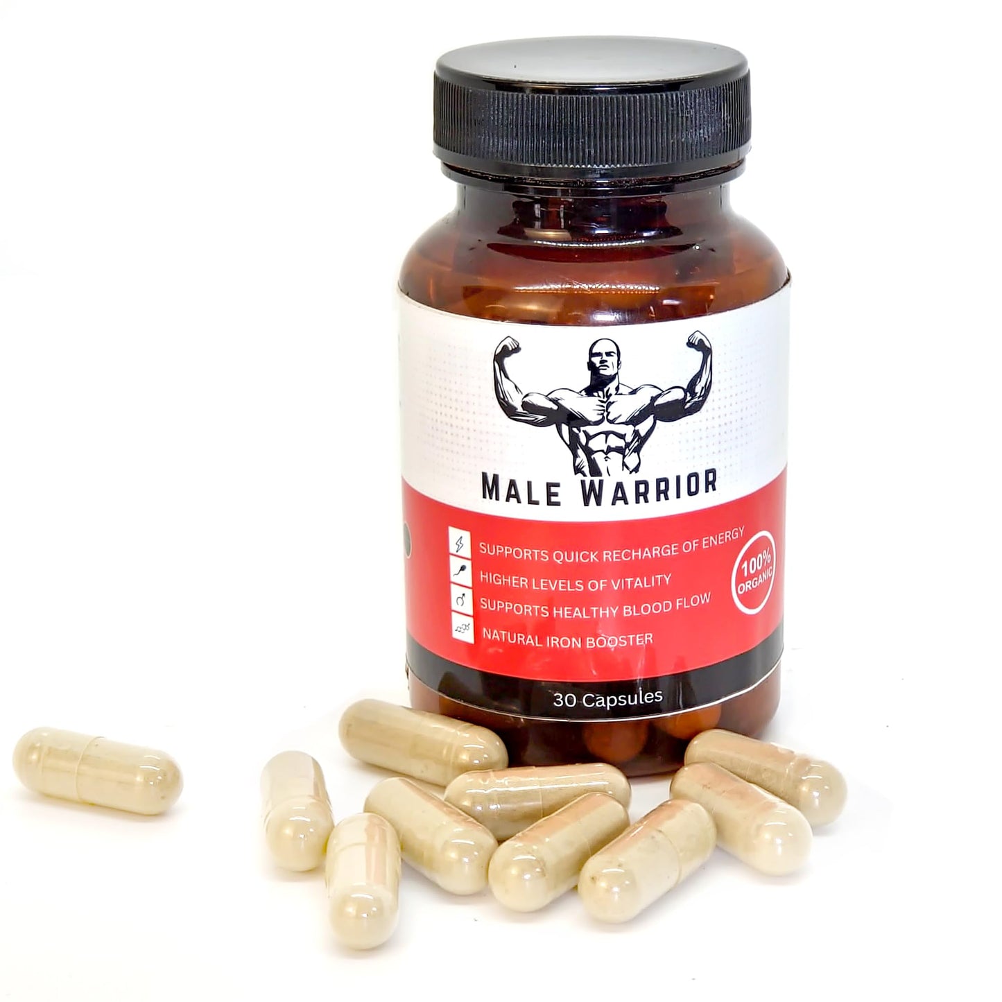 26 Herb Maya Male Warrior Capsule 30 Count