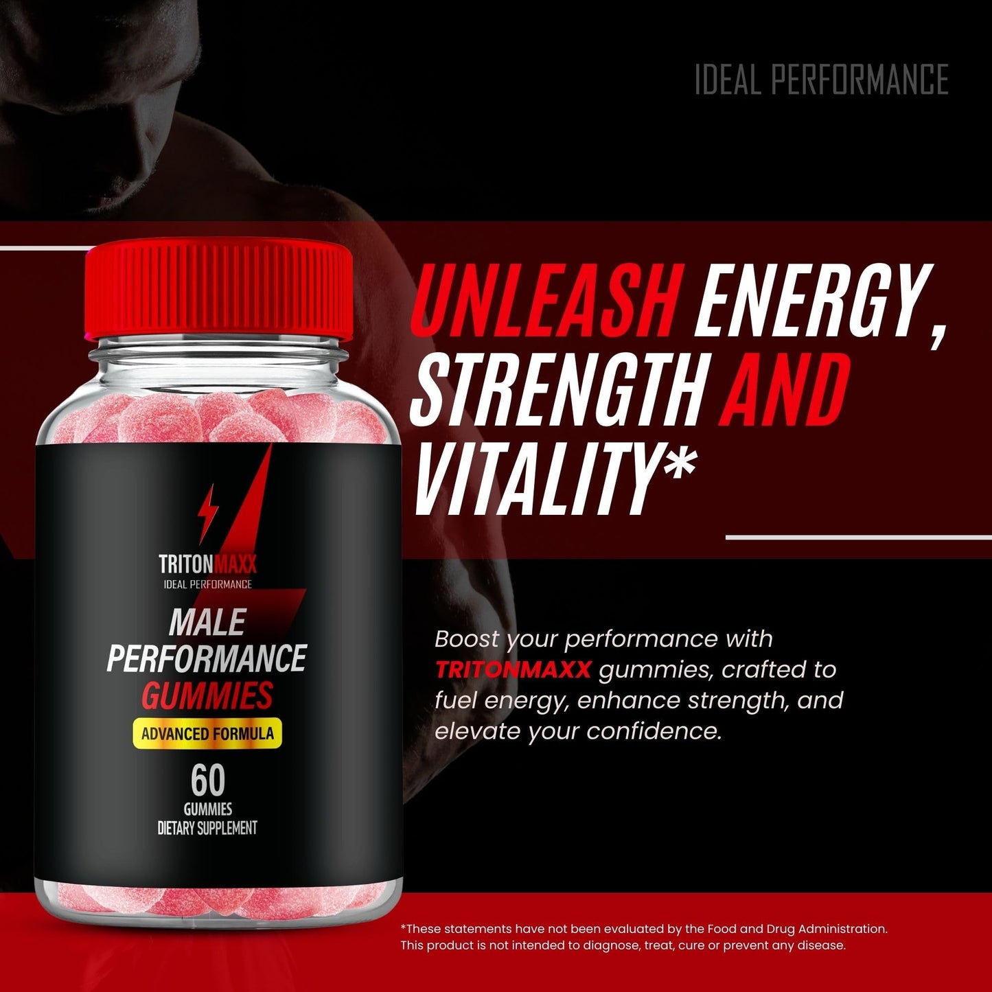 IDEAL PERFORMANCE TritonMaxx Gummies 60 Count