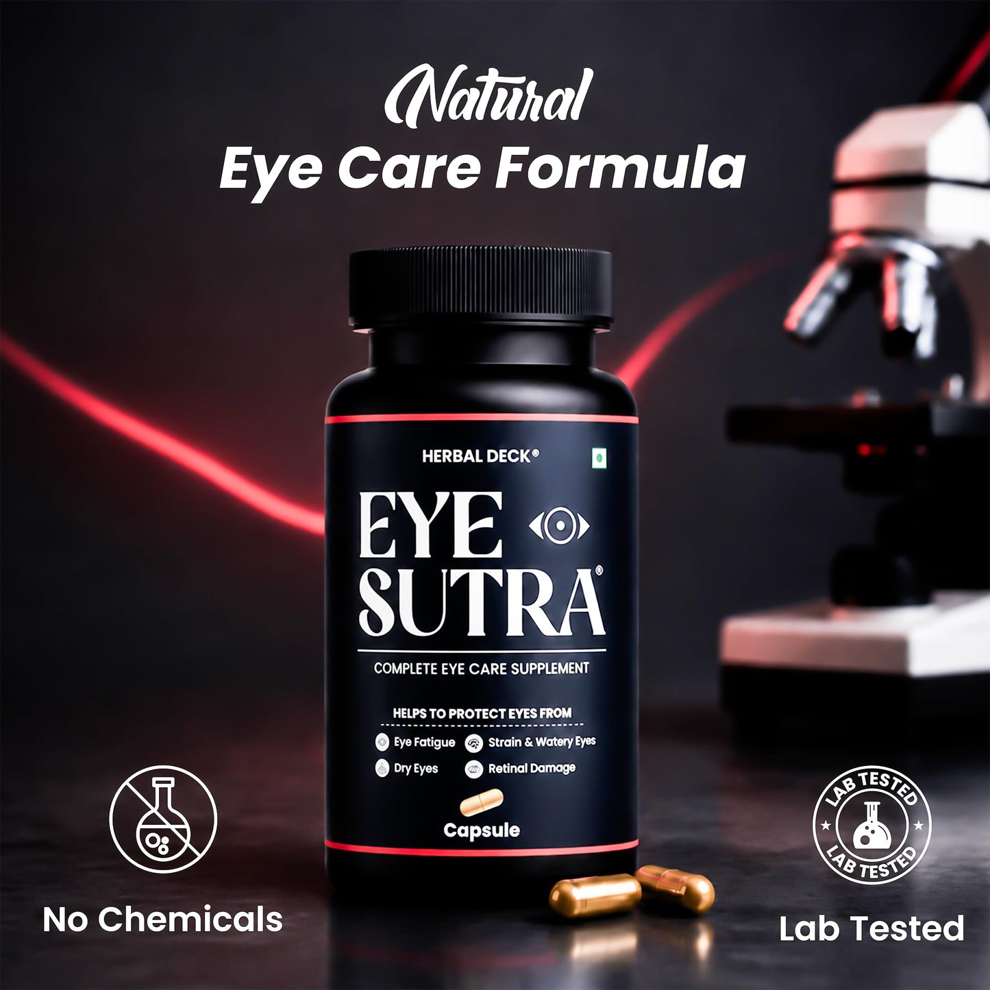 HERBAL DECK Eye Sutra 60 Capsules