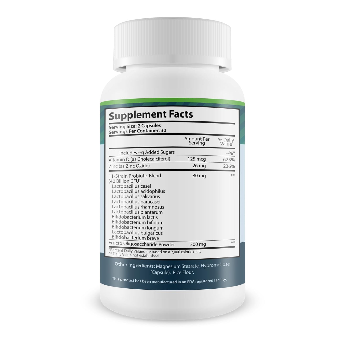 New Vibrations Nutrition Lactobacillus Paracasei Gut Restoration Probiotic Capsules, 60 Count