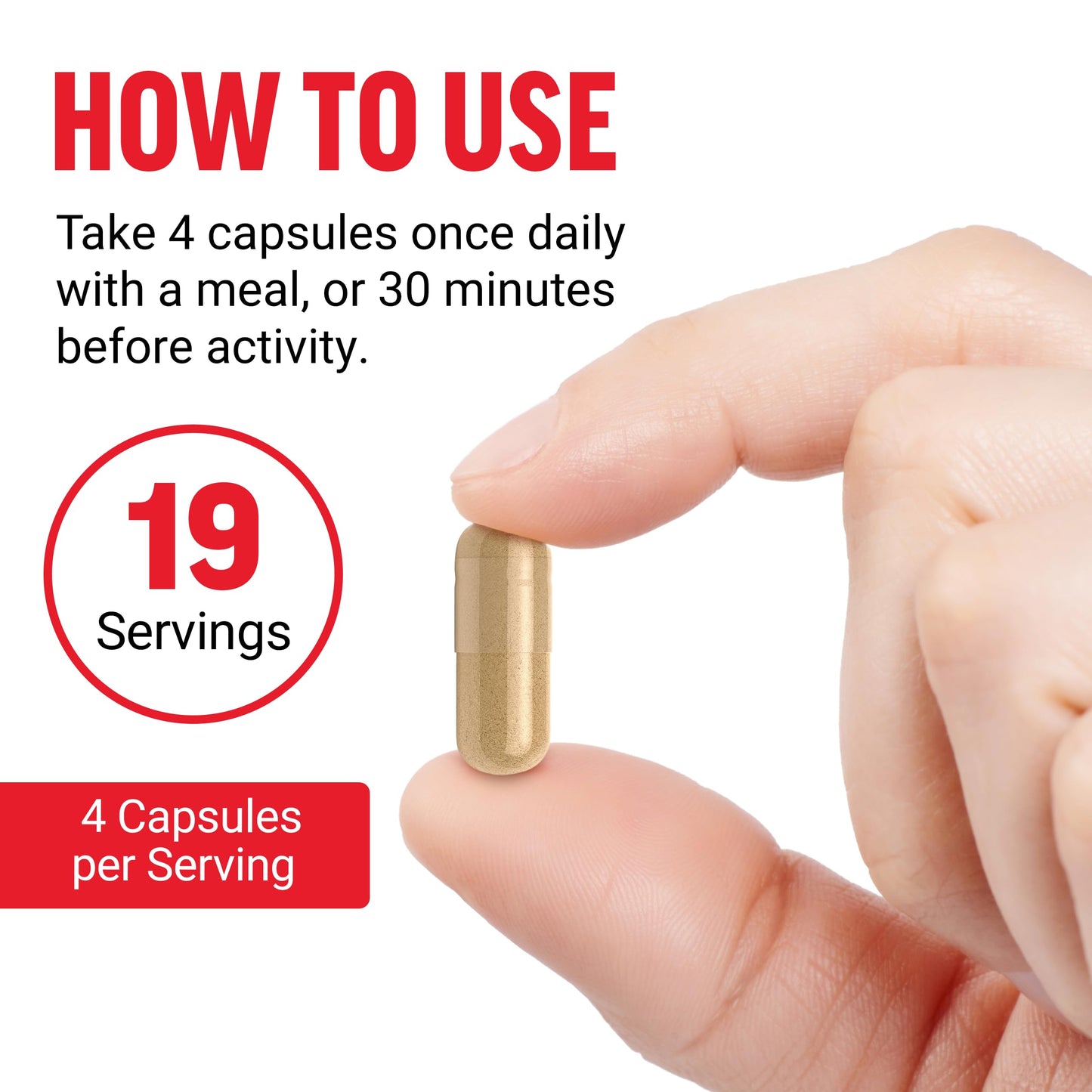 Force Factor Score! Nitric Oxide Supplement for Men Capsules 76 Count