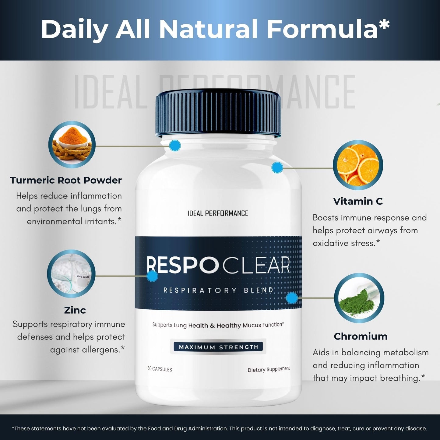 IDEAL PERFORMANCE Respoclear Blood Formula Capsules, 300 Capsules