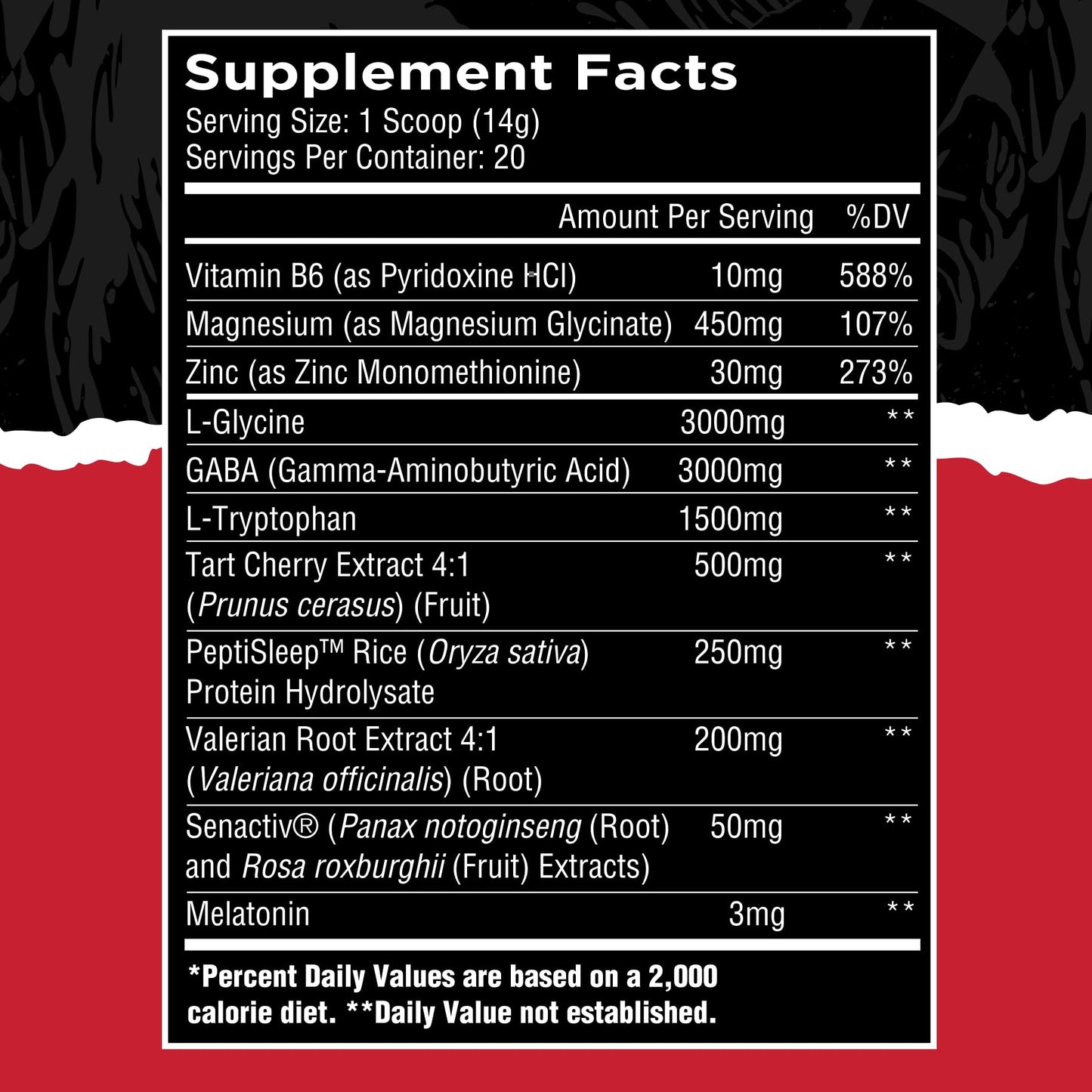 Unmatched Longevity Sleep PeptiSleep Sleep & Recovery Formula with Melatonin, Magnesium & Senactiv Powder 9.88 oz
