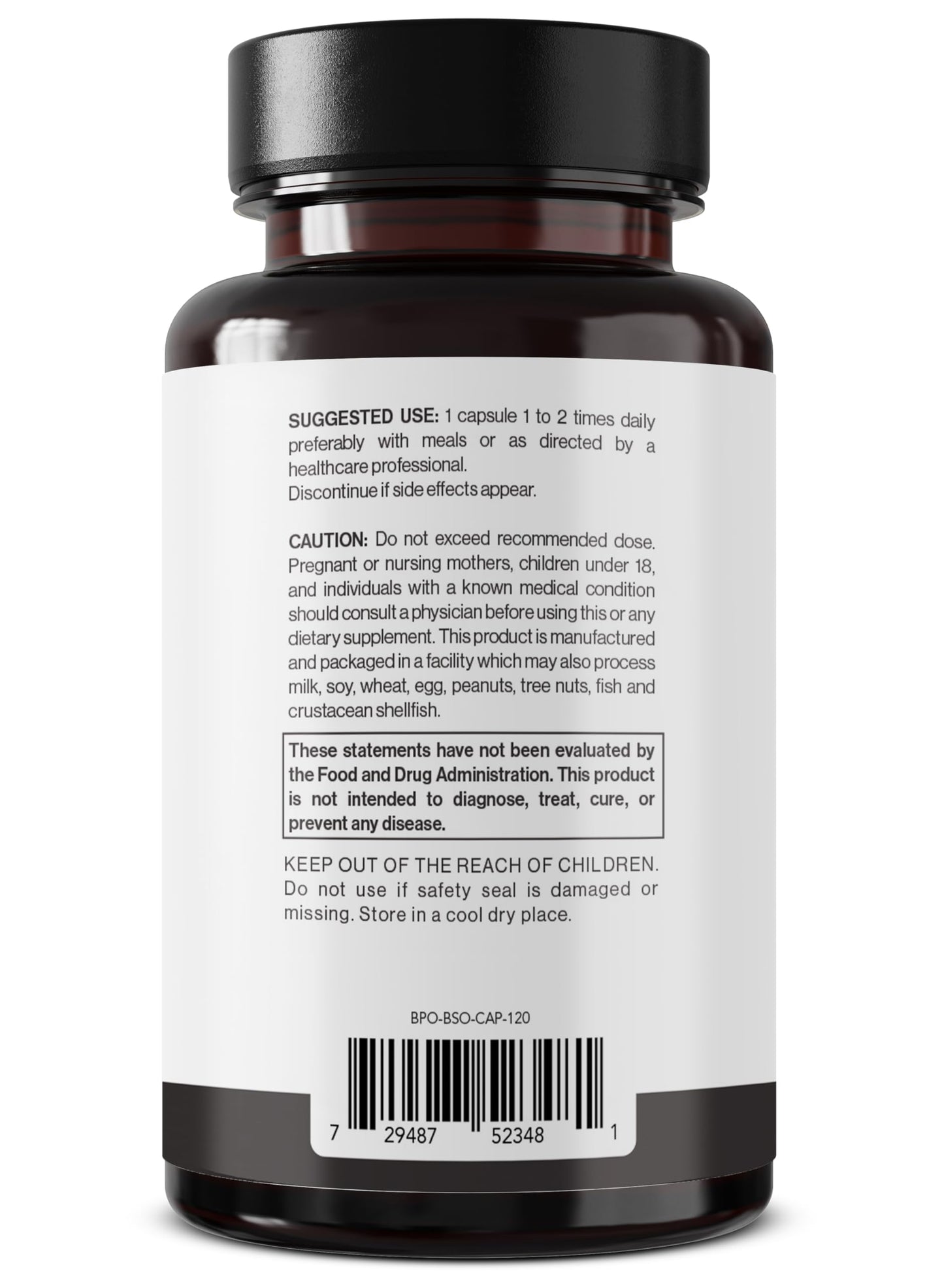 Better Place Organics Black Seed Oil Capsules 500mg per Capsule, 120 Capsules