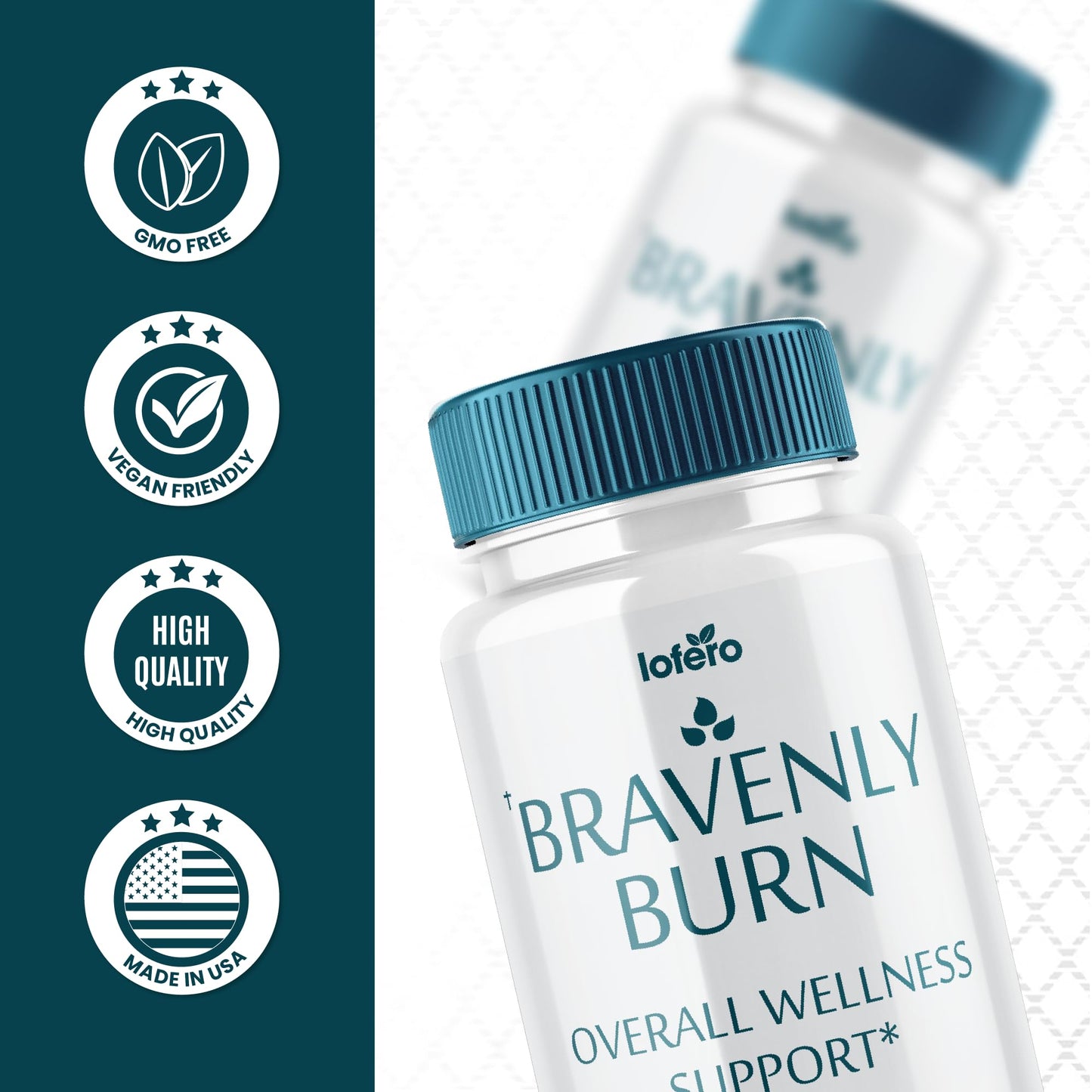 Lofero Bravenly Burn 60 Capsules