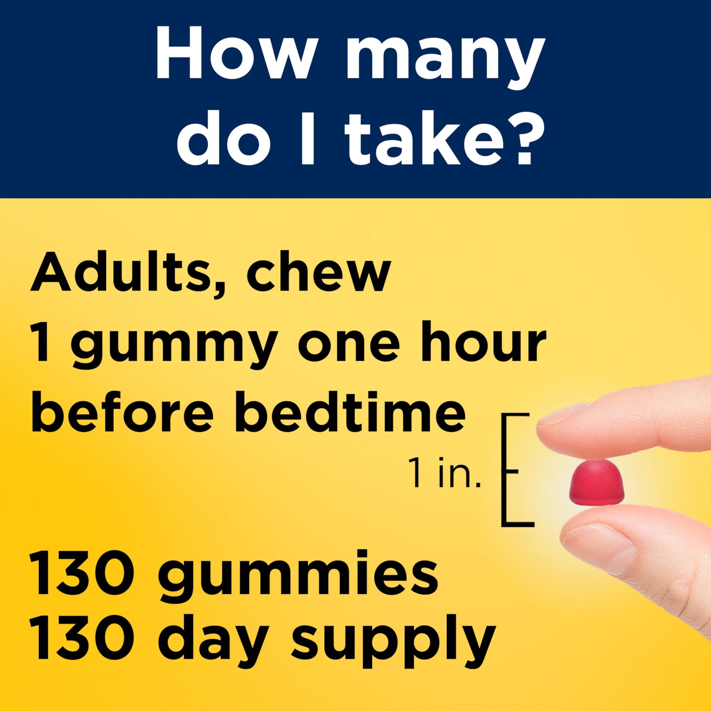 Nature Made Melatonin Gummies 2.5 mg, 130 Count