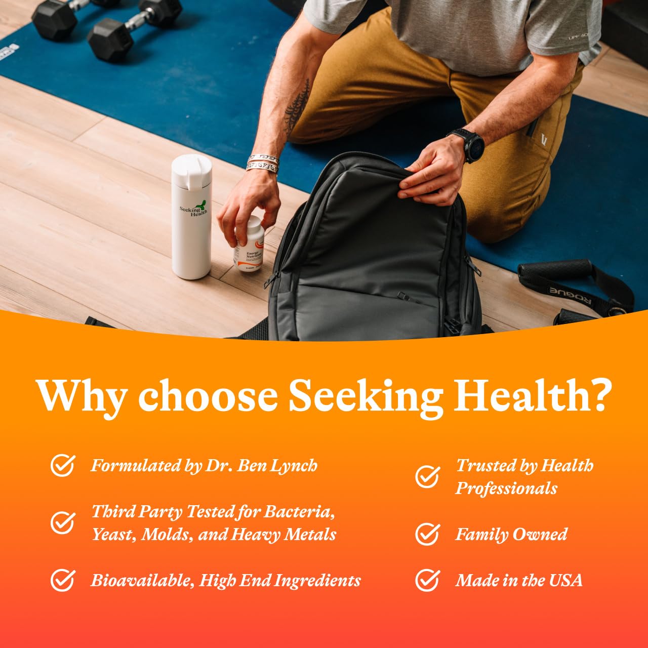 Seeking Health Energy Nutrients Chewable 30