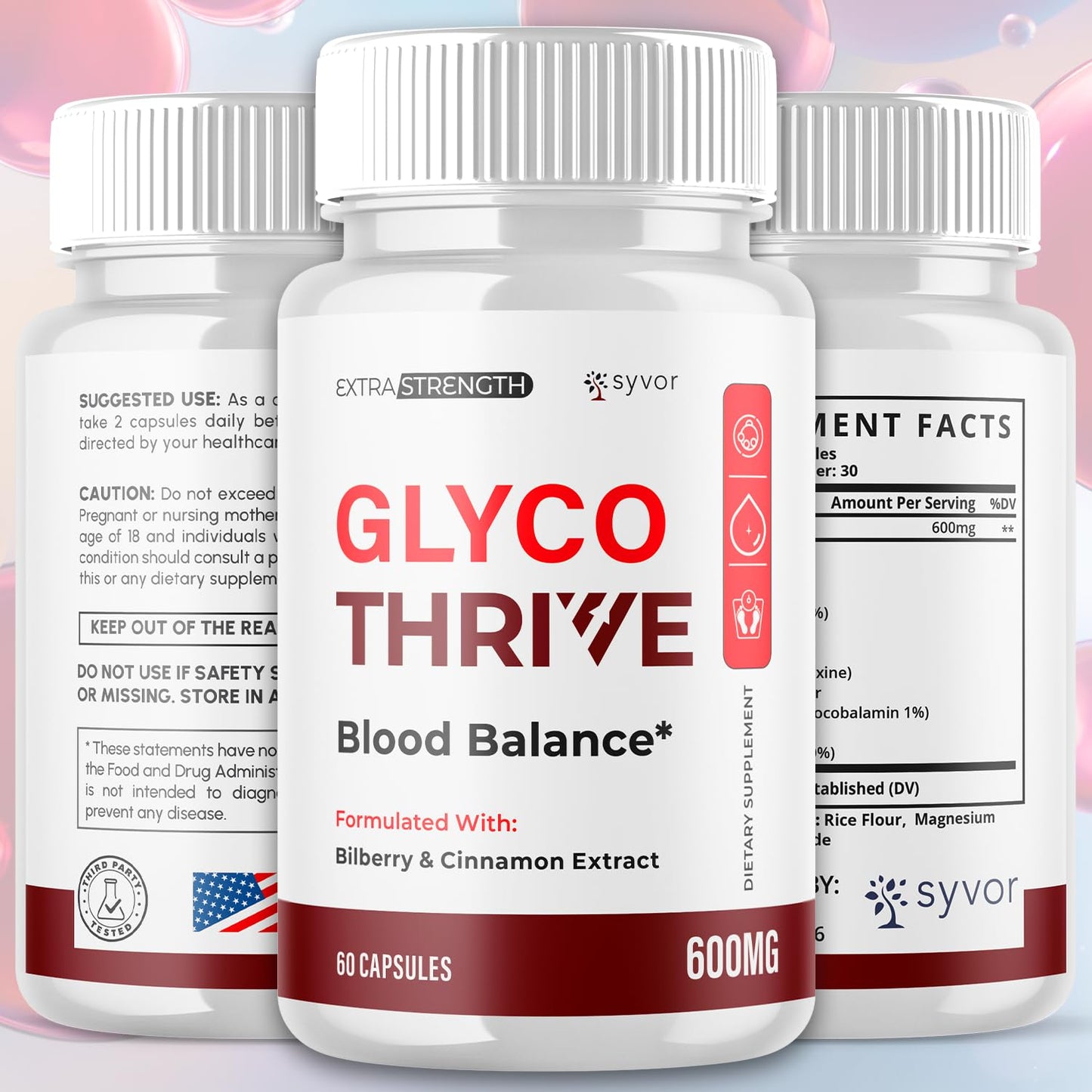 Syvor Glyco Thrive Capsules 300 Capsules