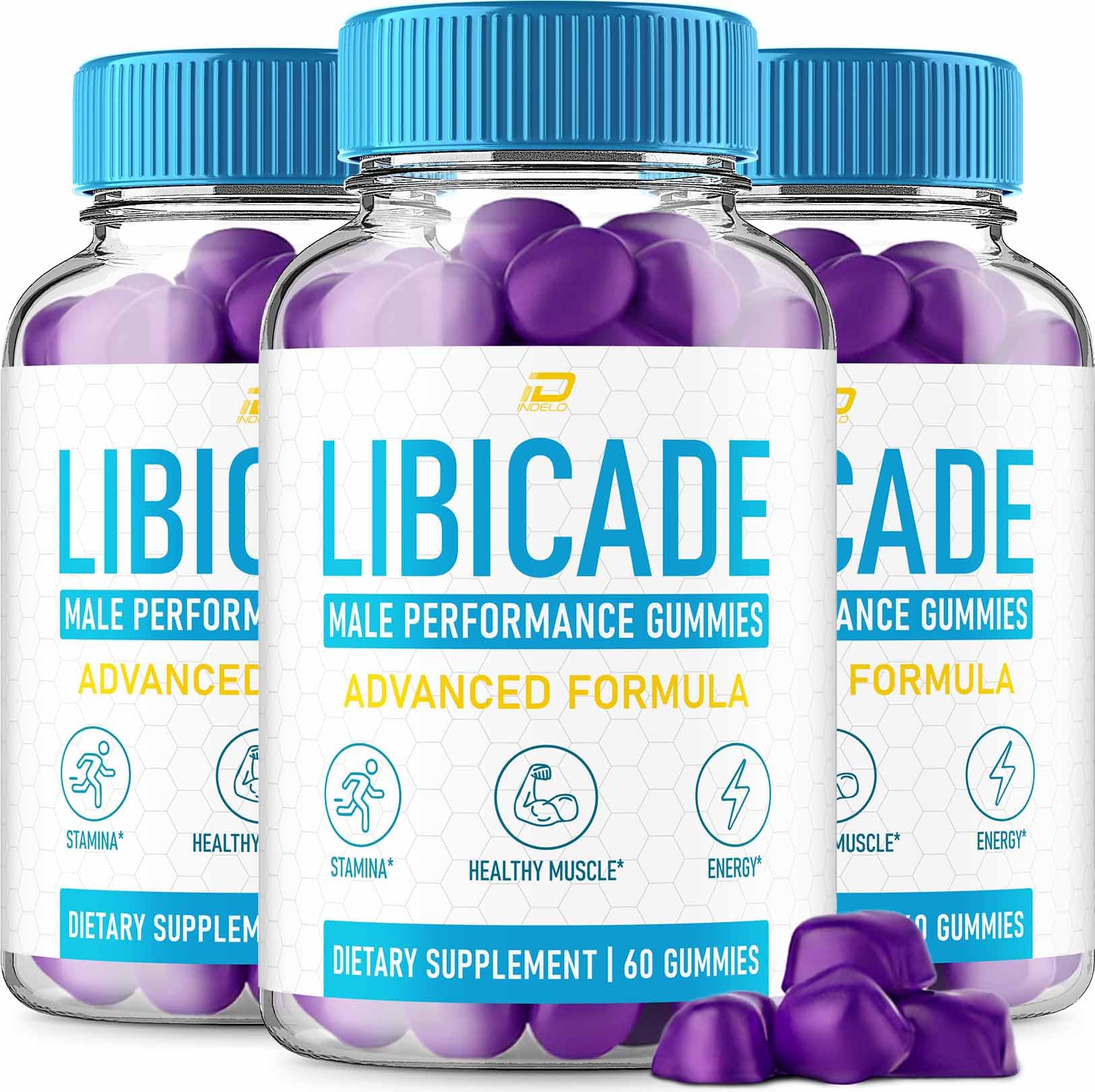 Indelo Libicade Multivitamin Gummies 180 Gummies