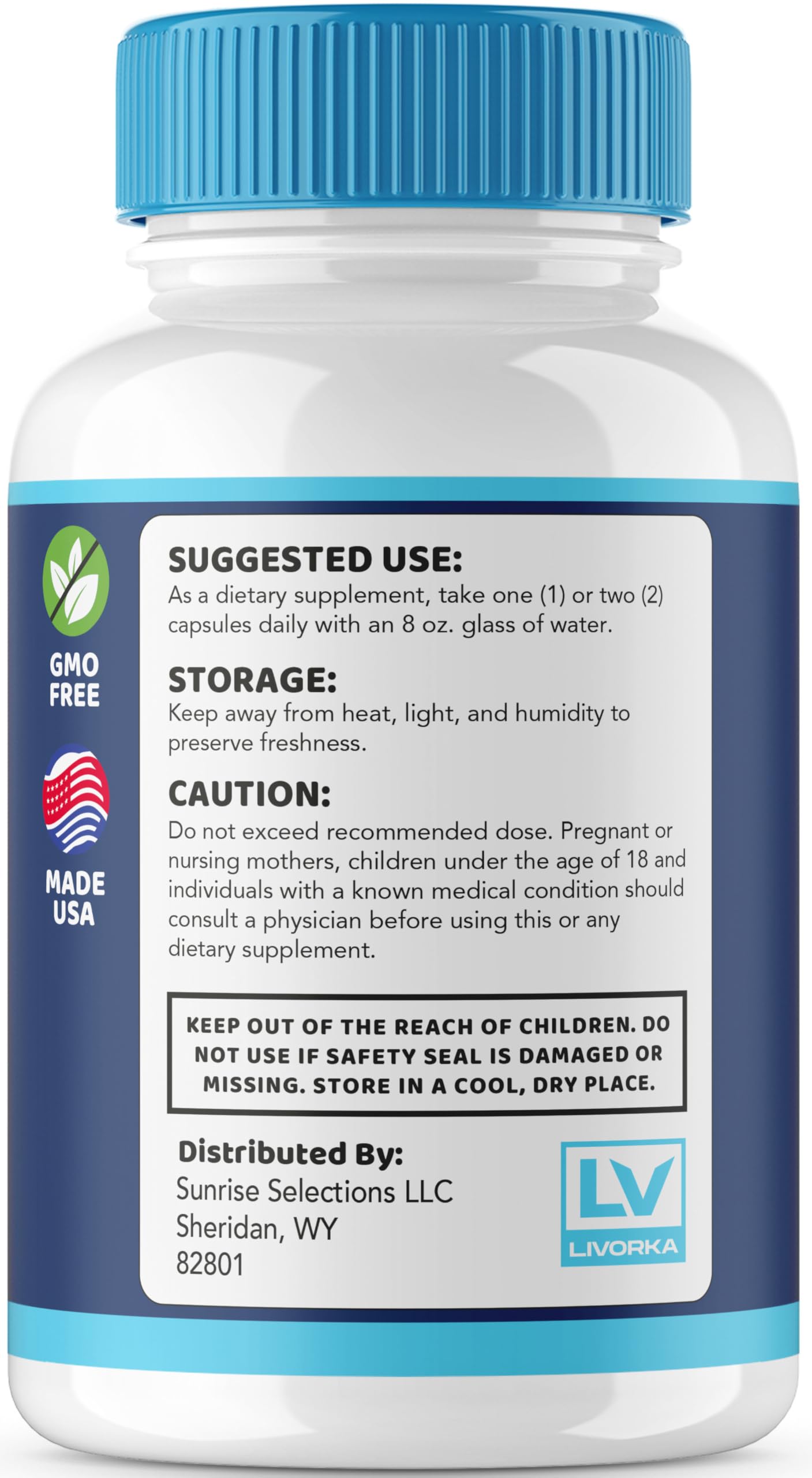 LIVORKA Power Rise Capsules, 120 Capsules