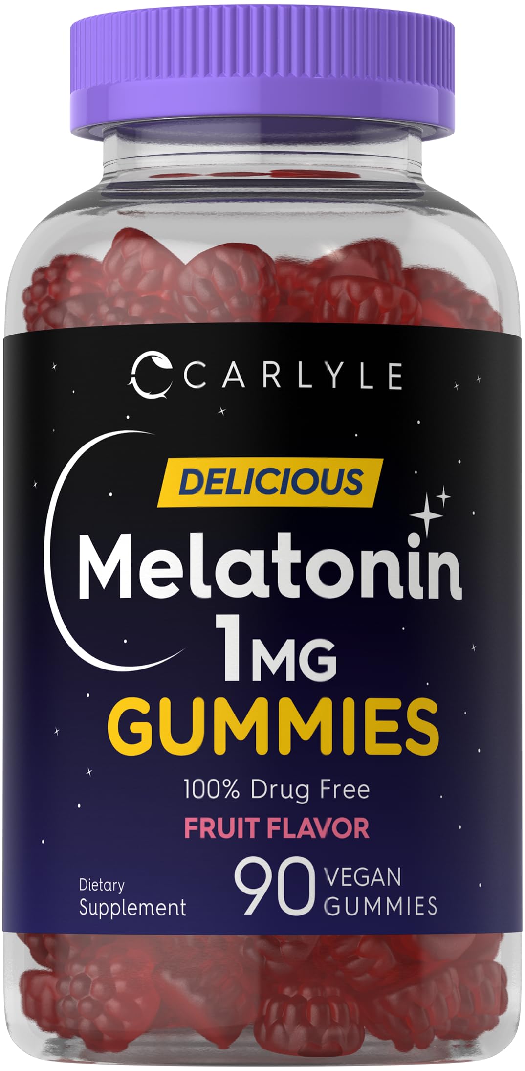 Carlyle Melatonin 1mg Gummies, 90 Count