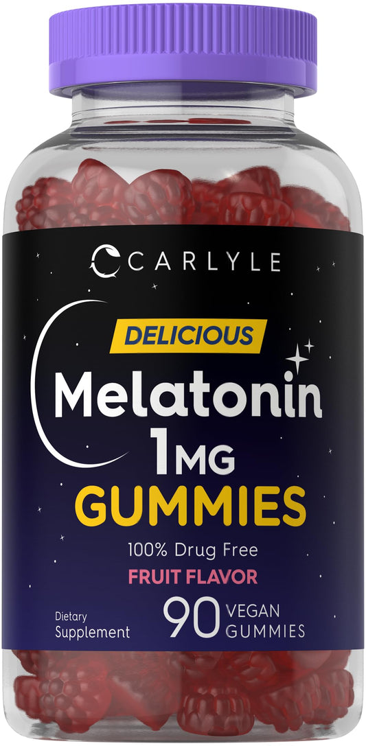 Carlyle Melatonin 1mg Gummies, 90 Count