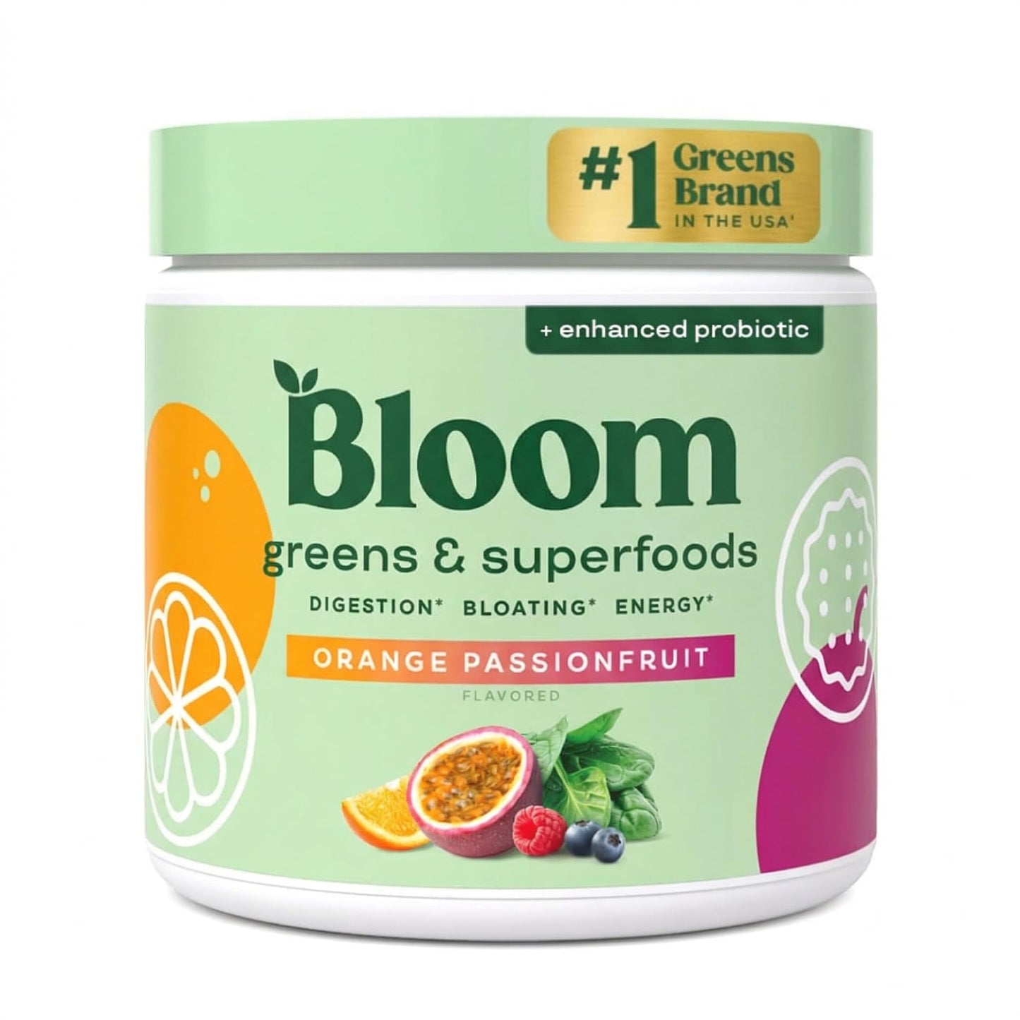 Bloom Nutrition Superfood Greens Powder 7.4