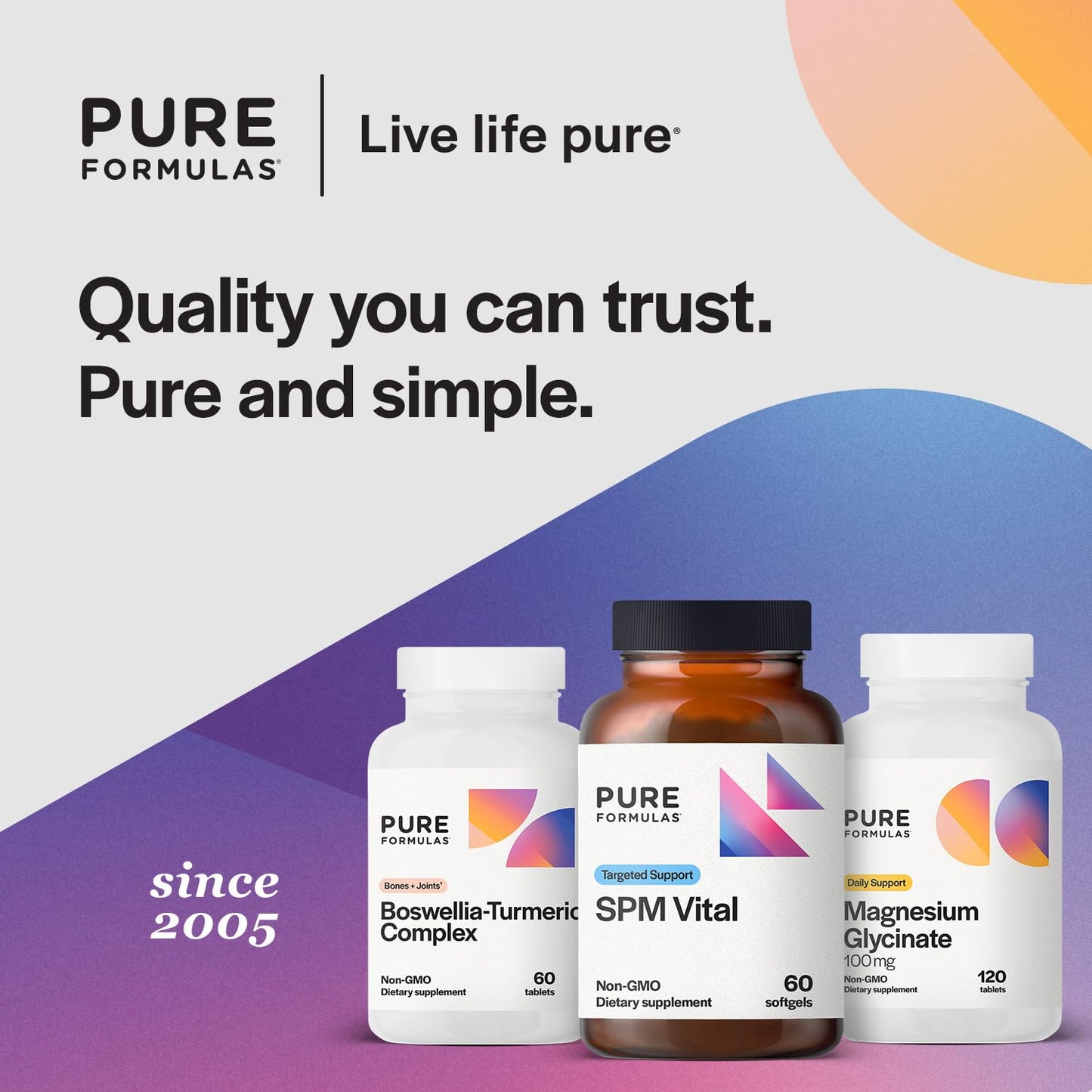 PureFormulas SPM Vital - 3 Active Specialized Pro-Resolving Mediators for Tissue Health & Minor Discomfort from SPM Fish Oil - Omega-3 Fatty Acids Supplement, Non-GMO, 60 Softgels