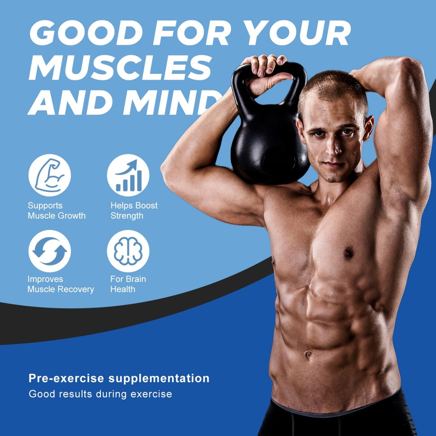 PeakVigor Organics 100% Pure Micronized Creatine Monohydrate Powder, 5000mg per Serving, 60 Servings