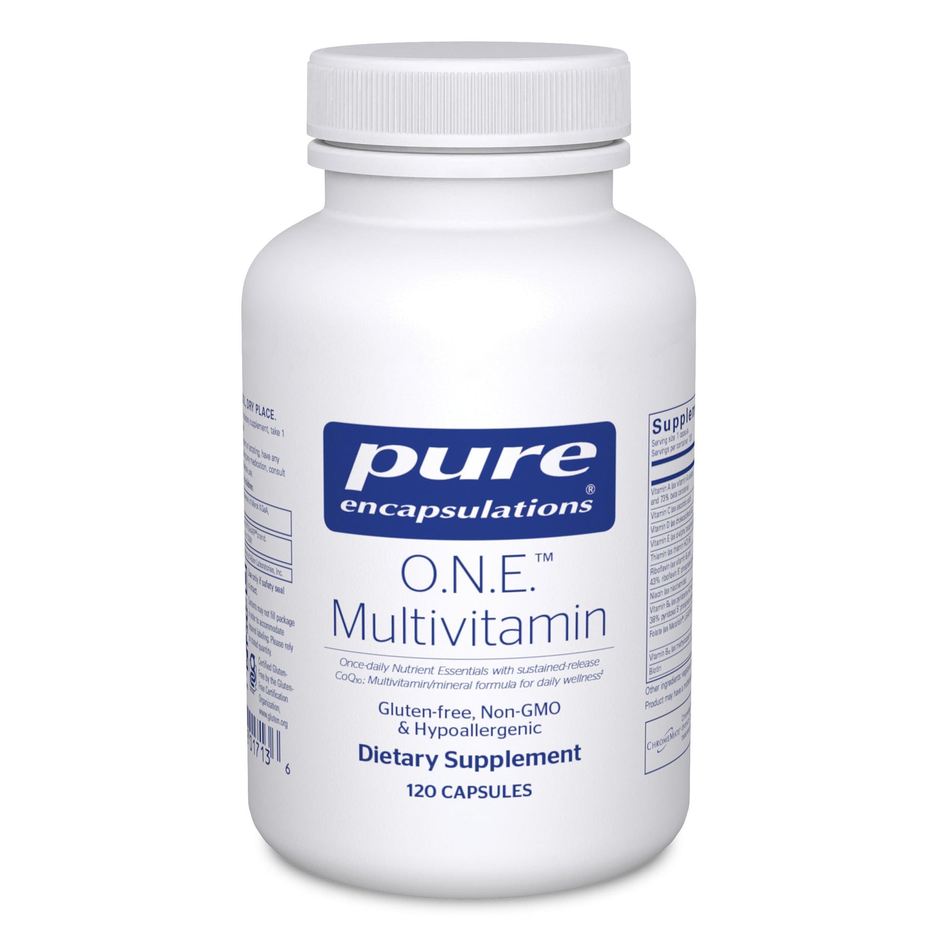 Pure Encapsulations O.N.E. Multivitamin Capsule, 120 Capsules