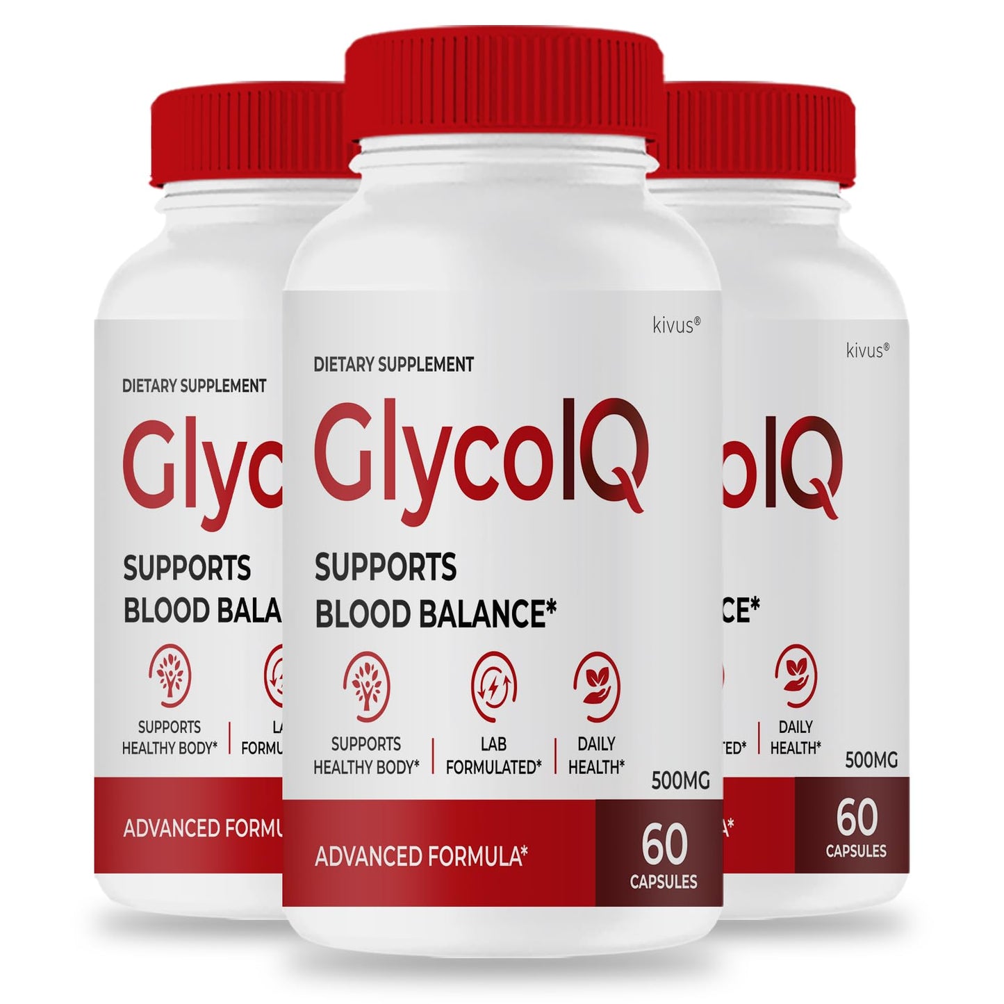 kivus GlycoIQ Glyco IQ Dietary Supplement Capsule 180 Capsules