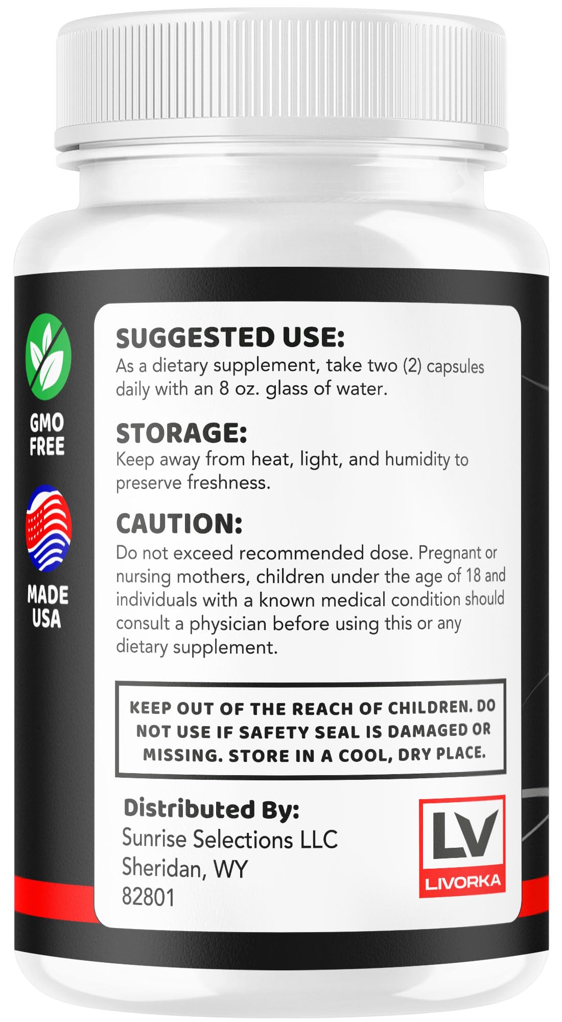 LIVORKA Staminox Capsules 300 Capsules