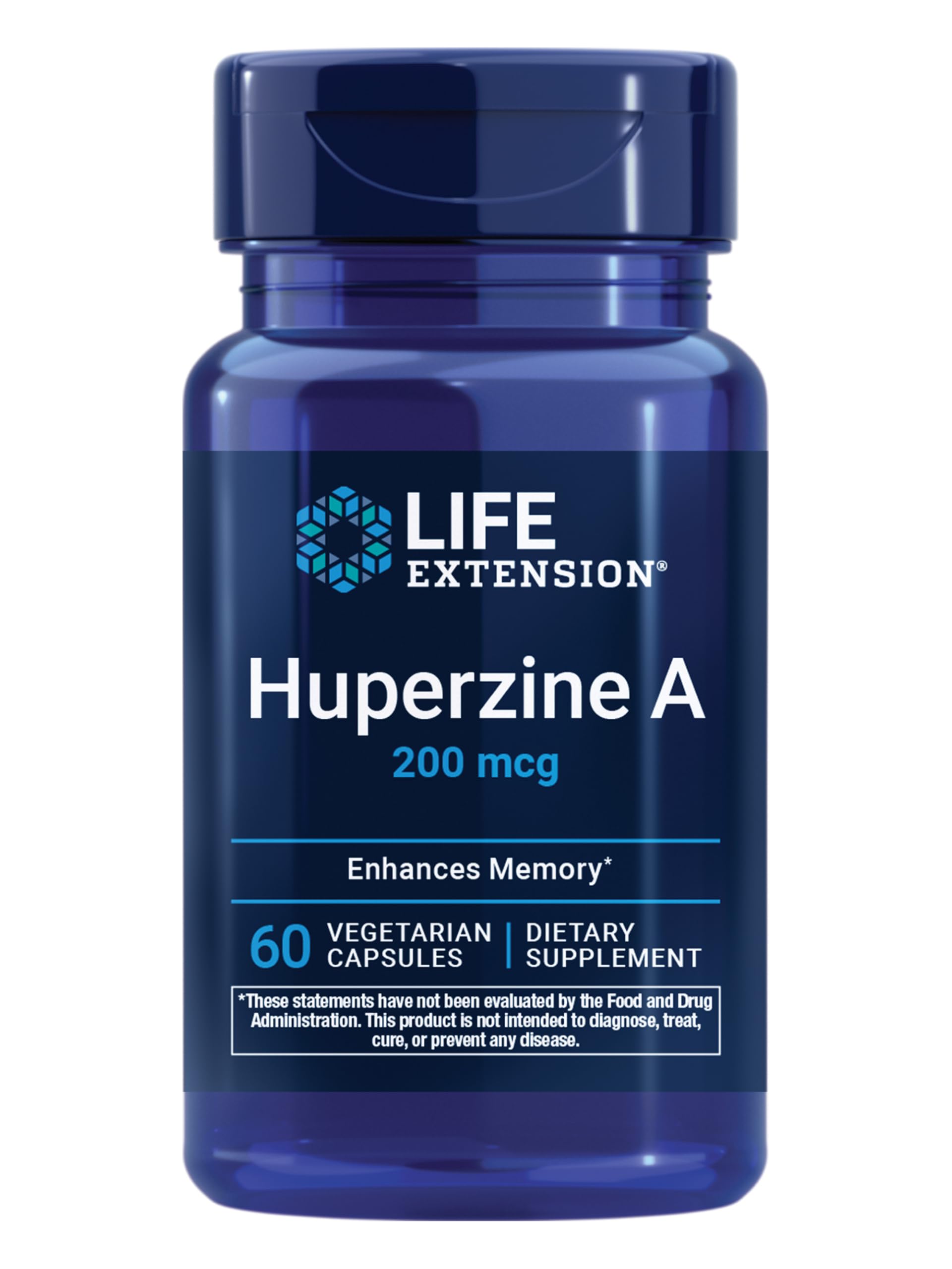 Life Extension Huperzine A Capsule, 60 Count