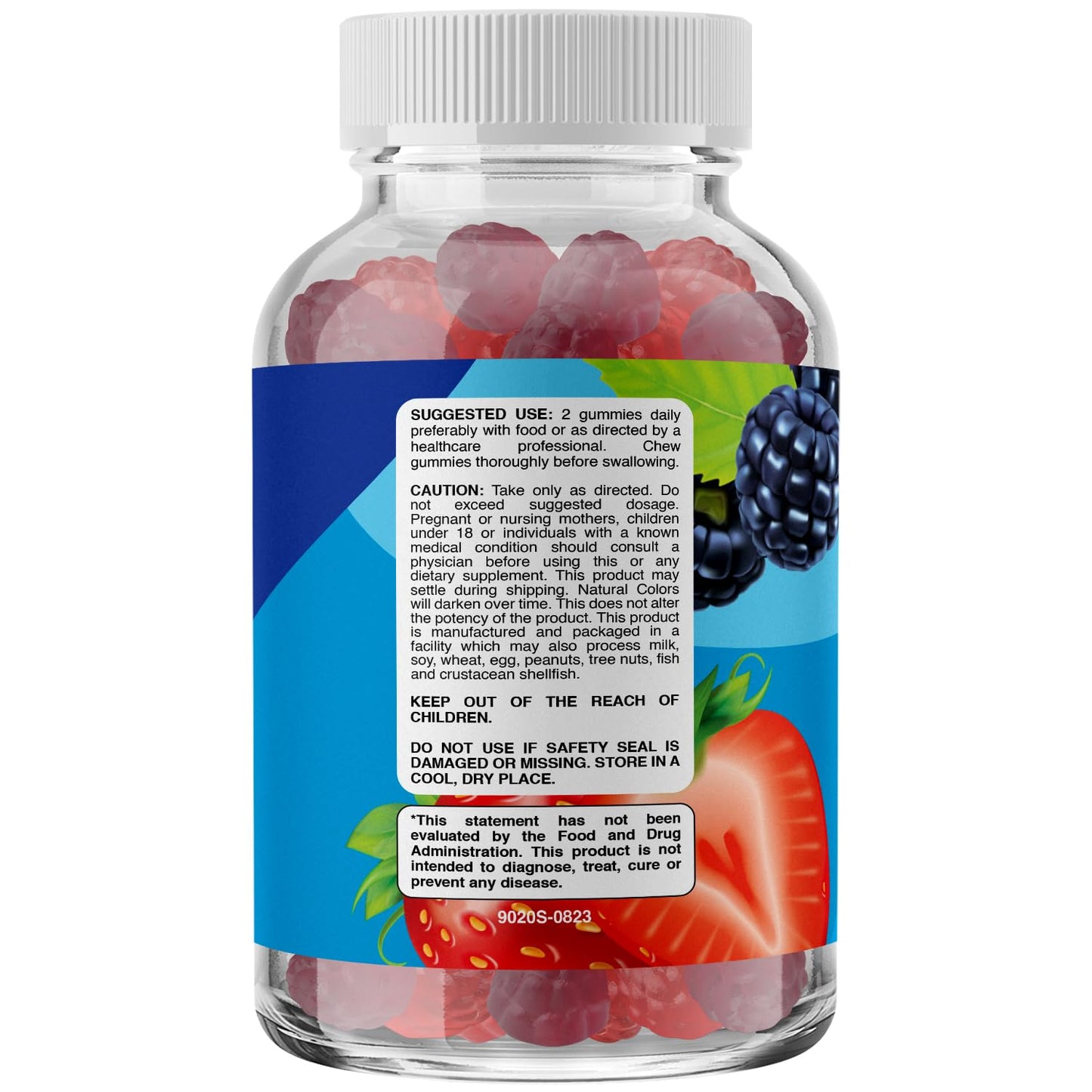 Phytoral Fiber Gummies for Adults with Chicory Root Prebiotic Support, Sugar Free & Vegan, 120 Gummies