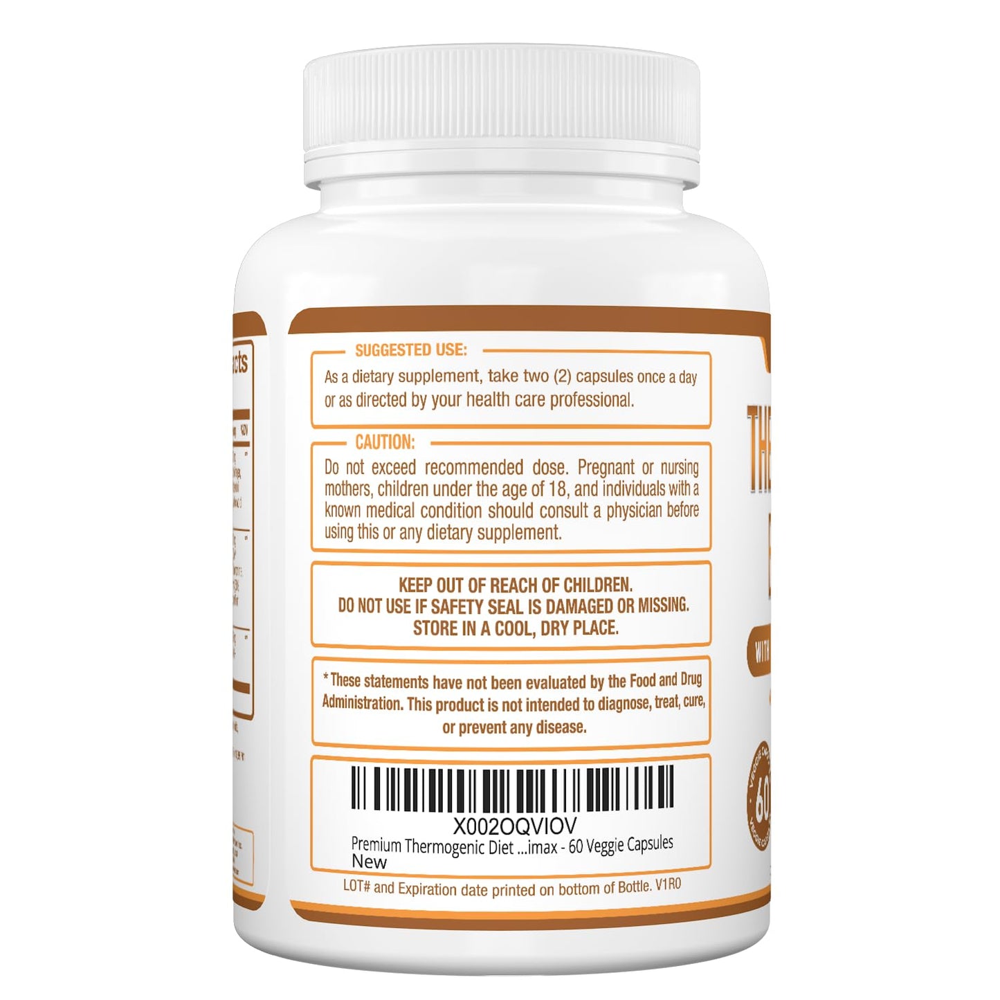 Purely Optimal Thermogenic Fat Burner for Women - Advanced Metabolism Support & Energy Booster, 60 Capsules