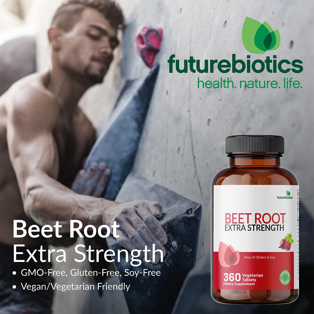Futurebiotics Beet Root Extra Strength Tablets, 120 Count