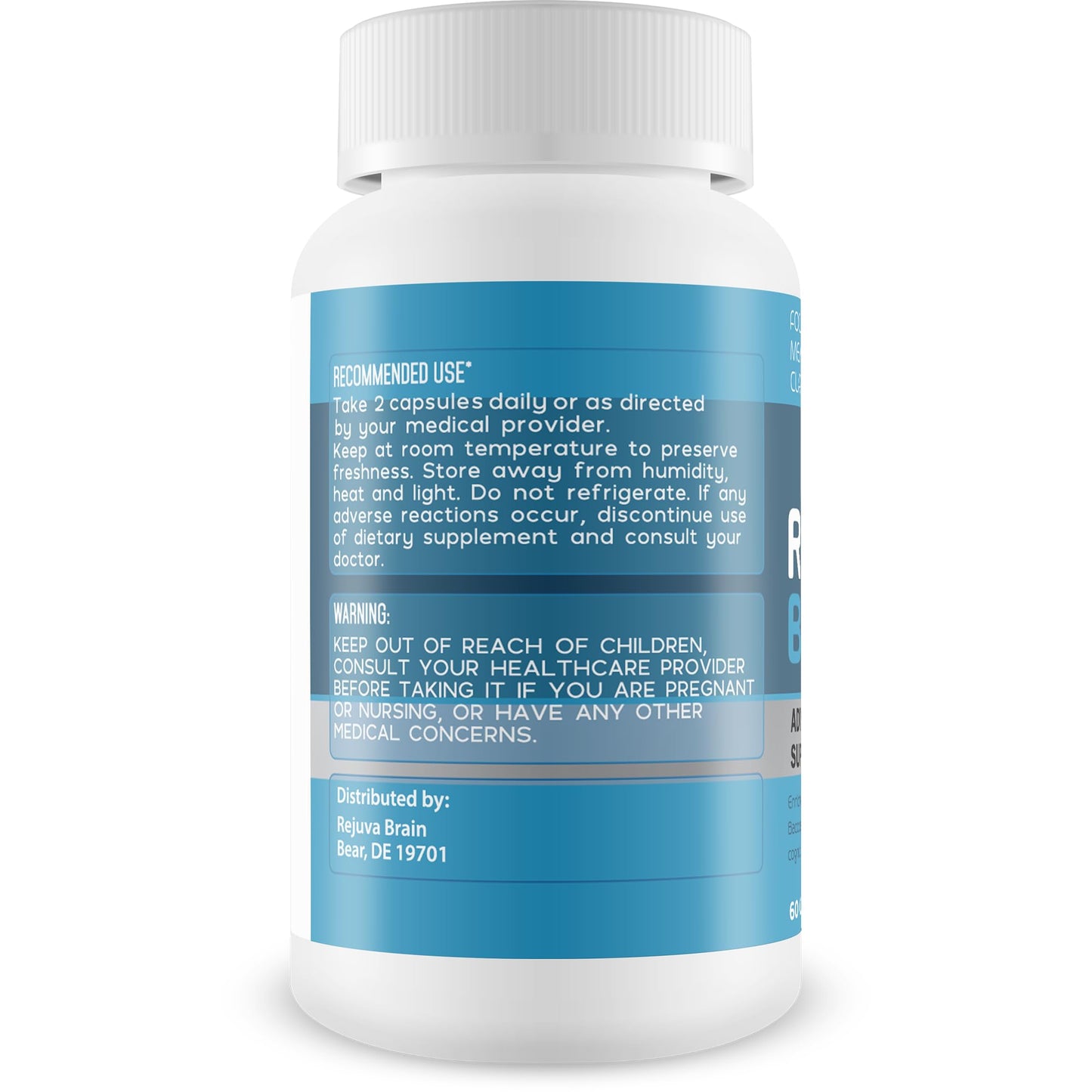 Rejuva Brain Advanced Cognitive Support Capsule 60 Count