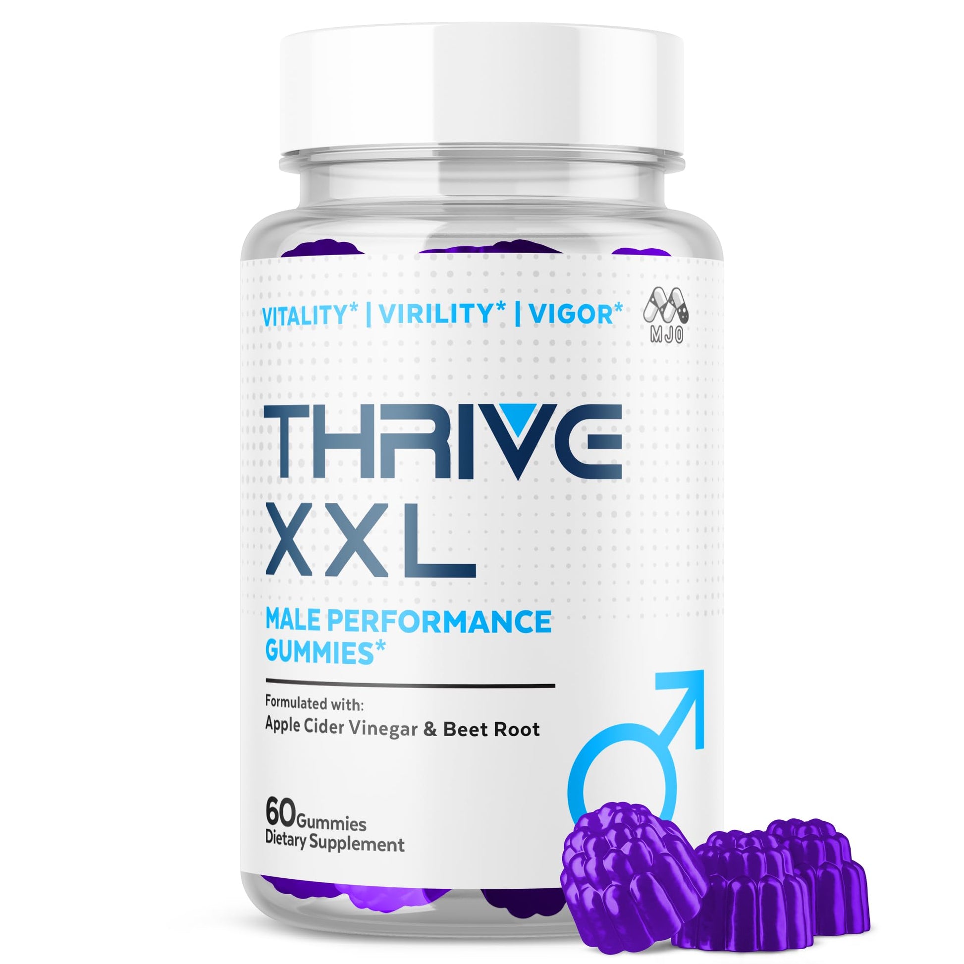 MJO Thrive XXL Gummies Gummy 60 Count