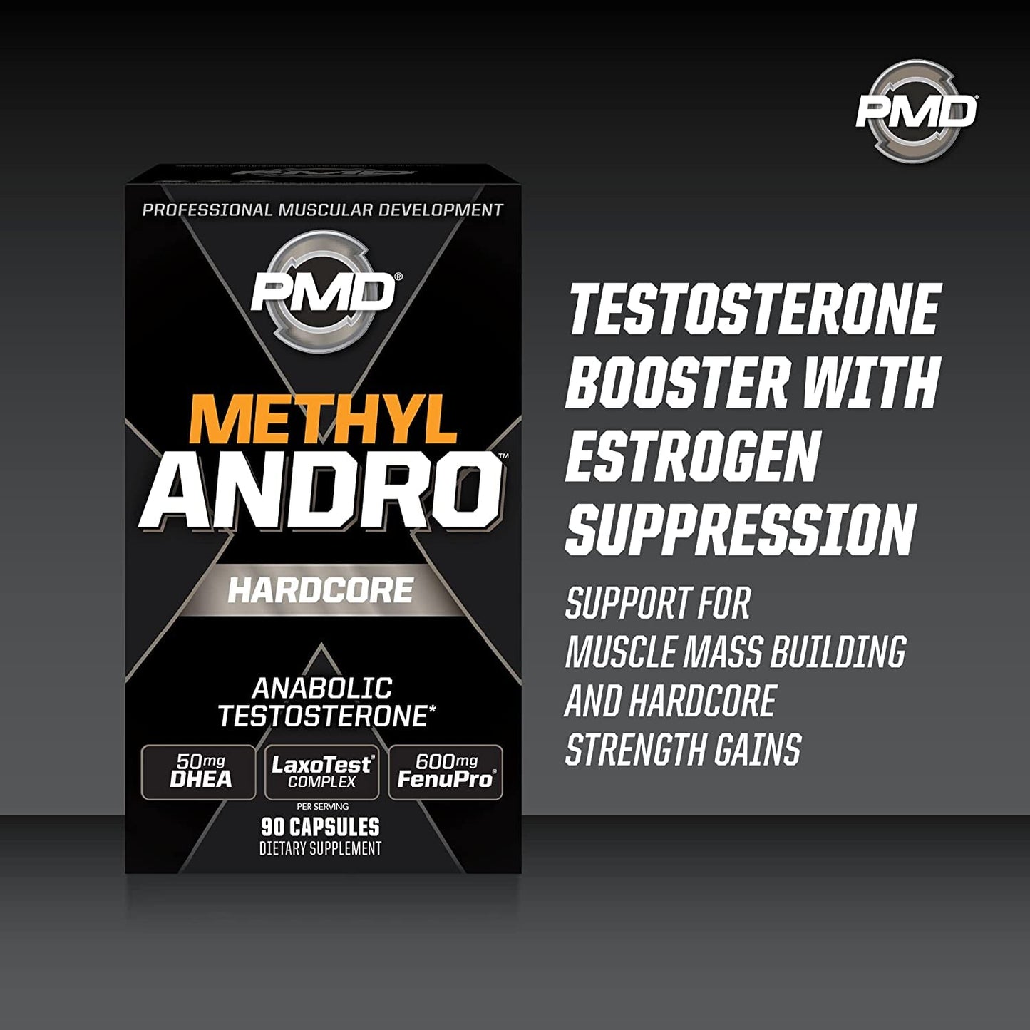PMD Methyl Andro Hardcore Capsule 90 Count