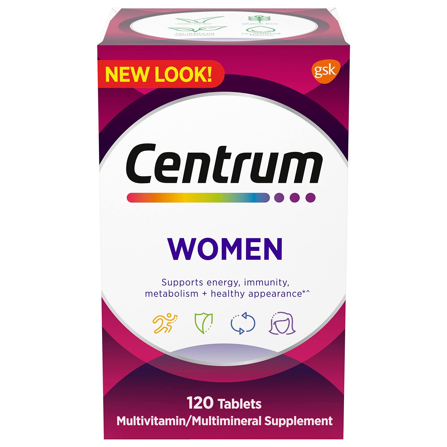 Centrum Multivitamin for Women Tablet, 120 Tablets