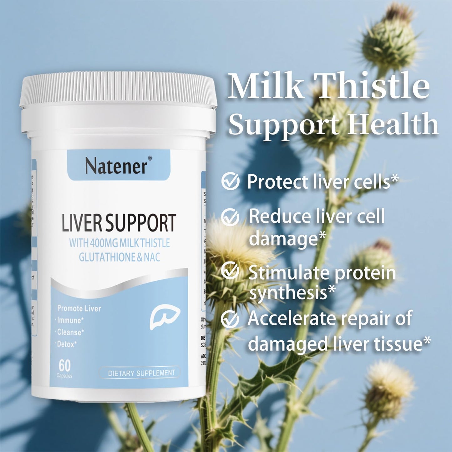 Natener Liver Support Capsules 60