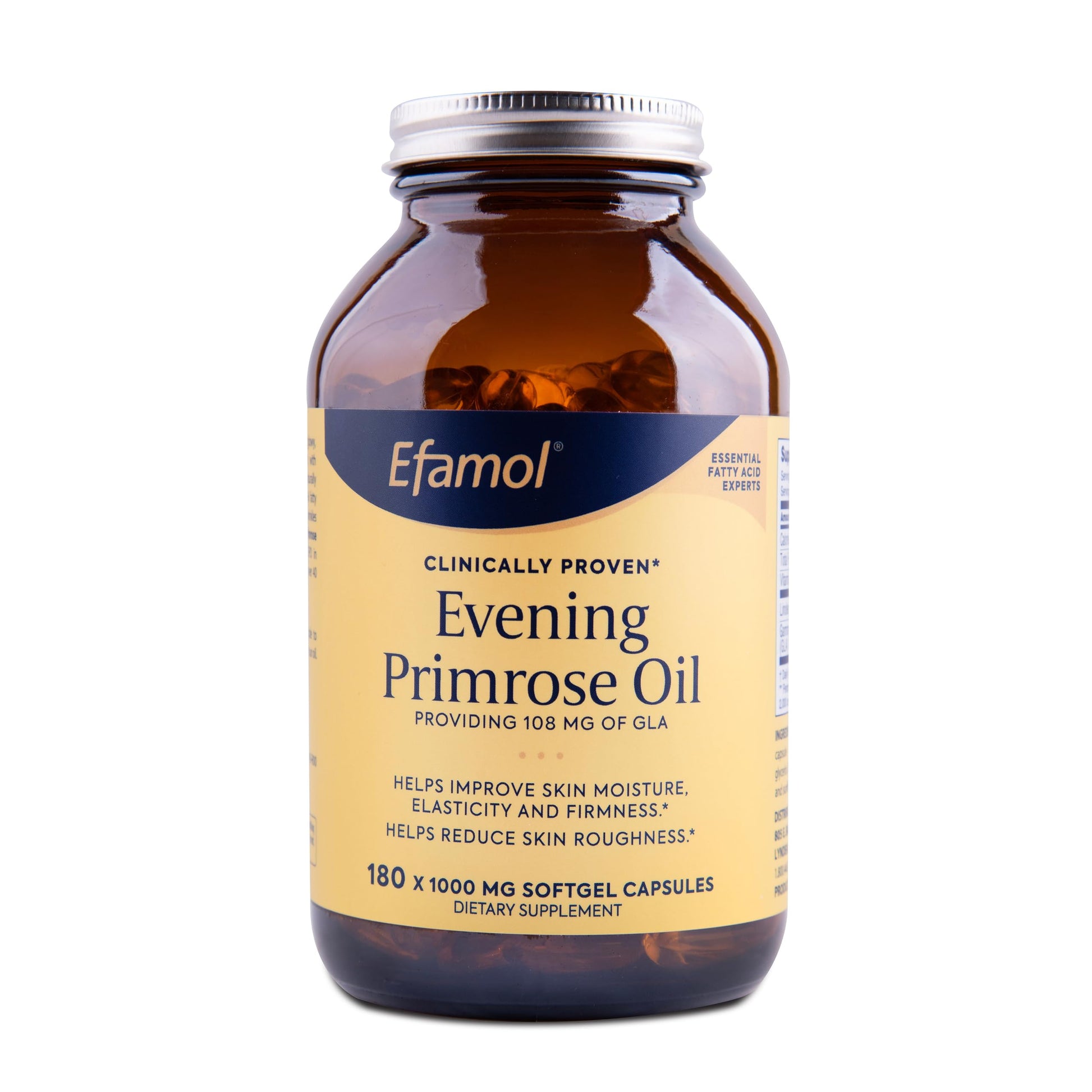 Flora Efamol Pure Evening Primrose Oil Capsule 180 Count