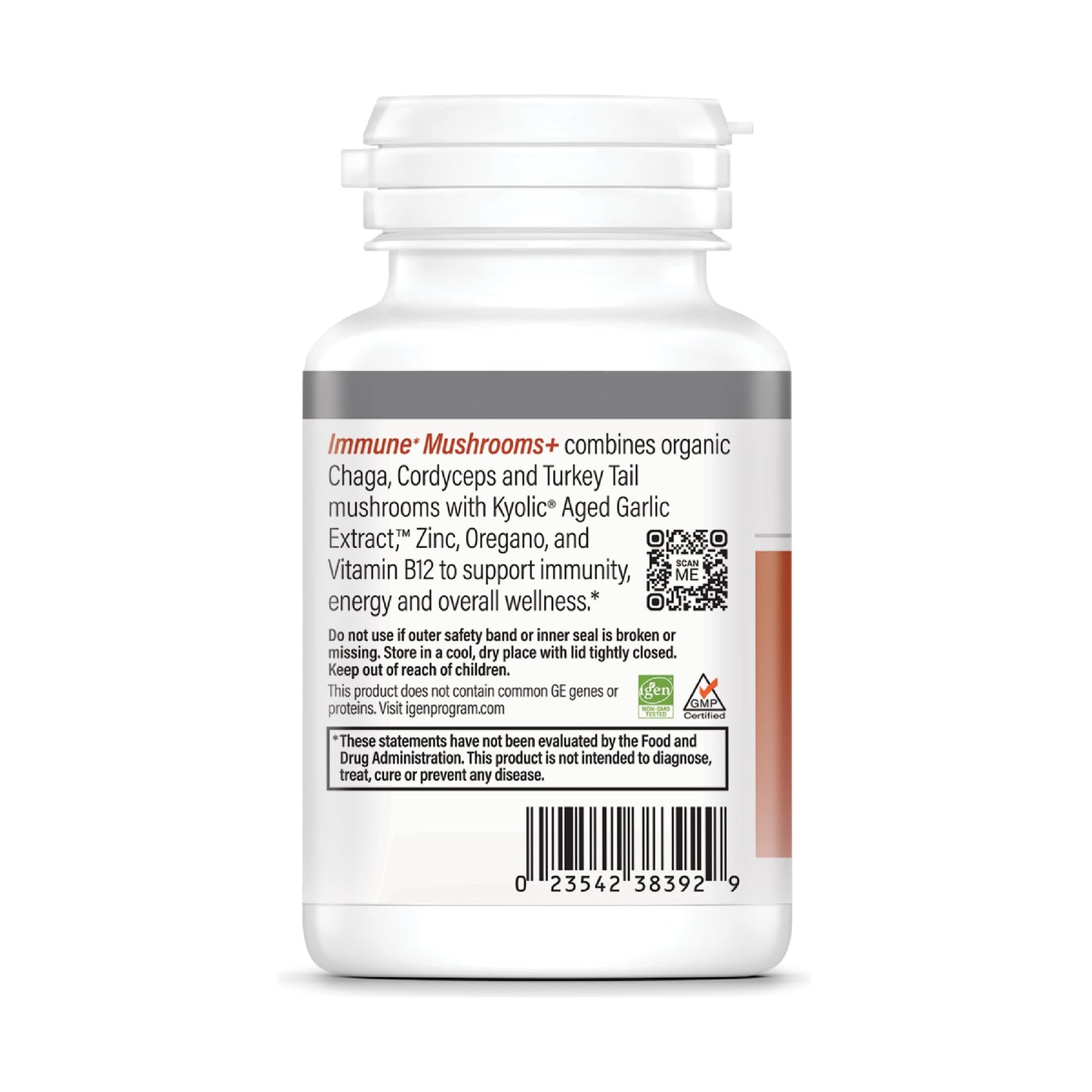 Kyolic Immune Mushrooms+ Capsules, 120 Count