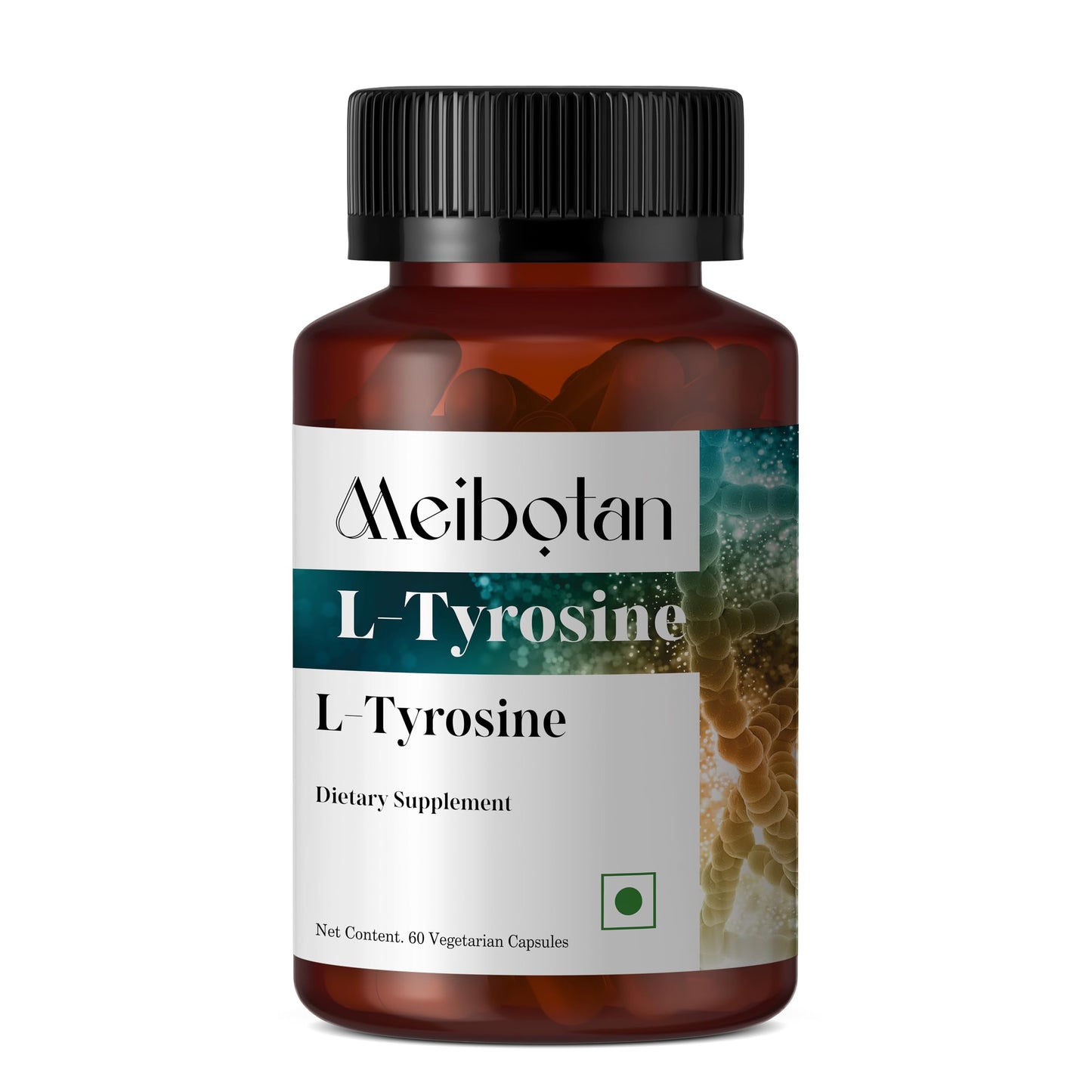 MEIBOTAN L-Tyrosine 500mg Capsule, 60 Vegan Capsules