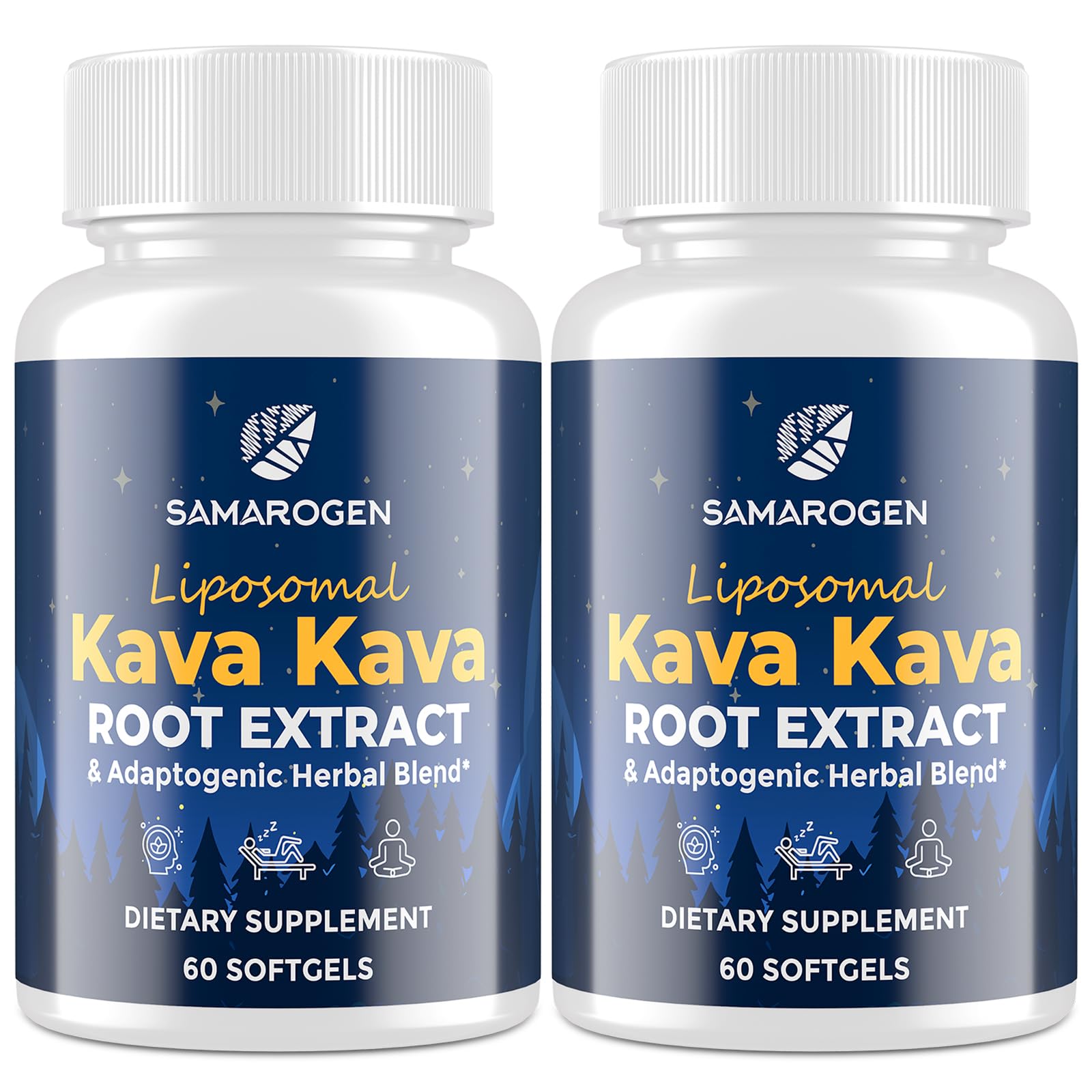 Samarogen Kava Kava Softgels 120 Count