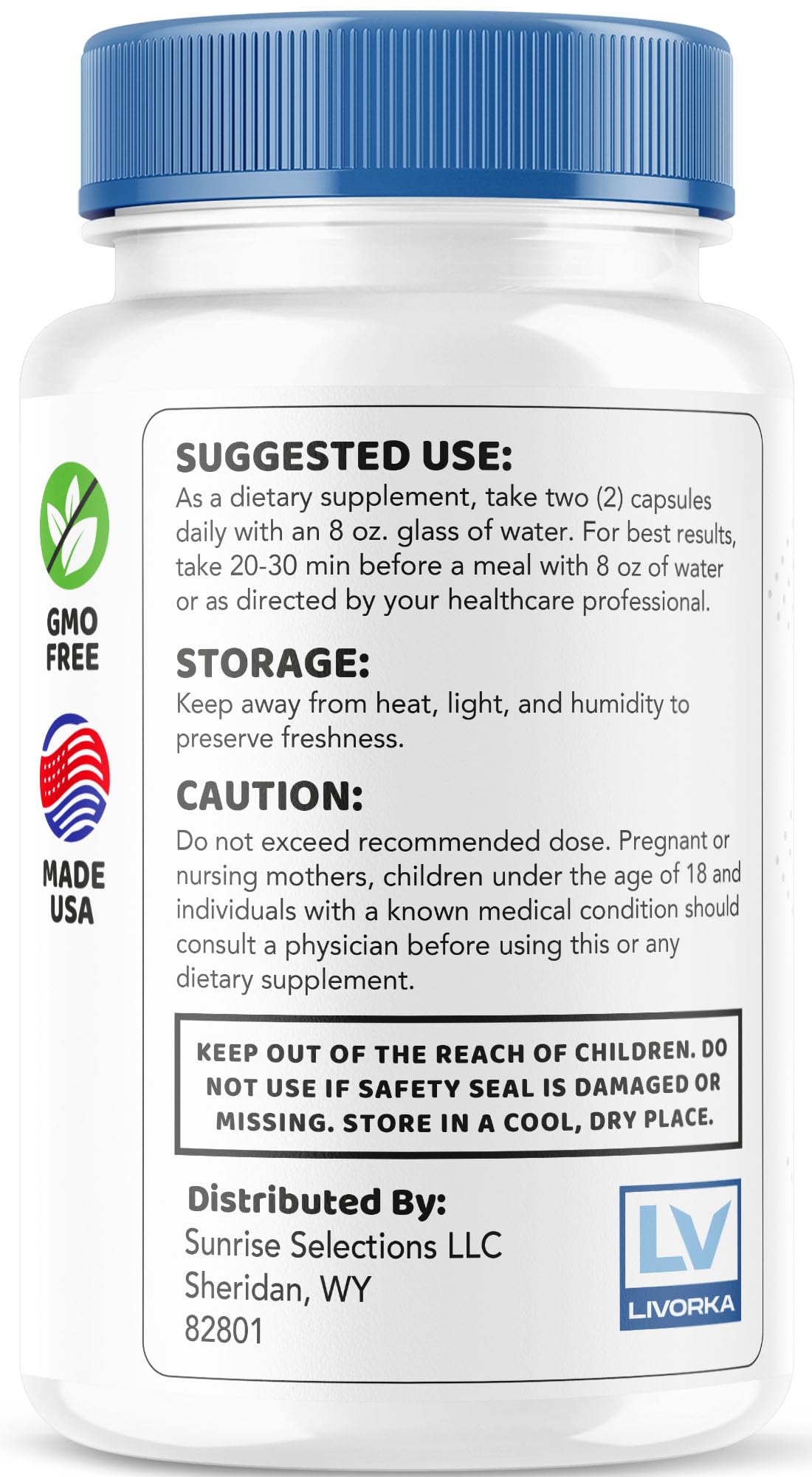 LIVORKA OcuRenew Capsules, 300 Capsules