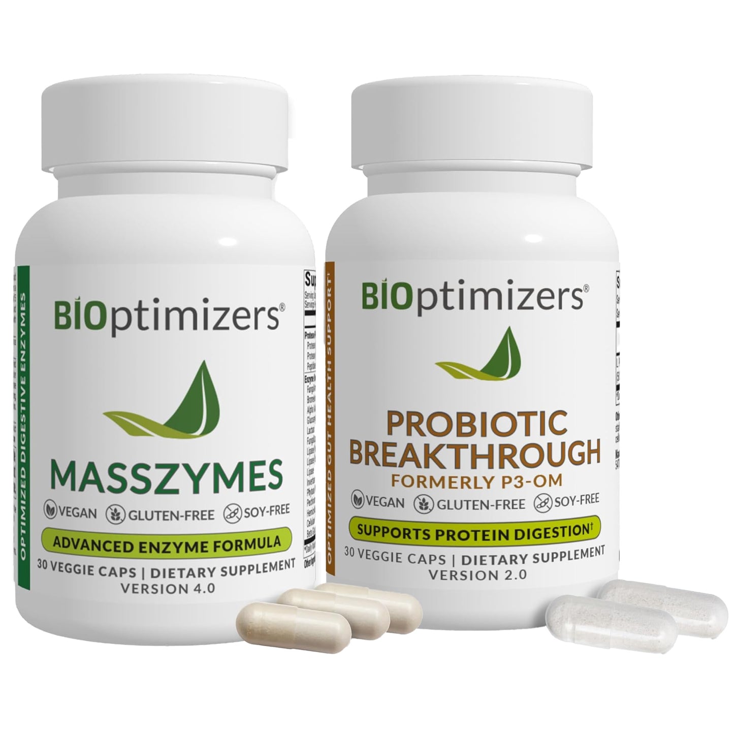 BIOptimizers Digestive Health Bundle 60 Vegan Capsules