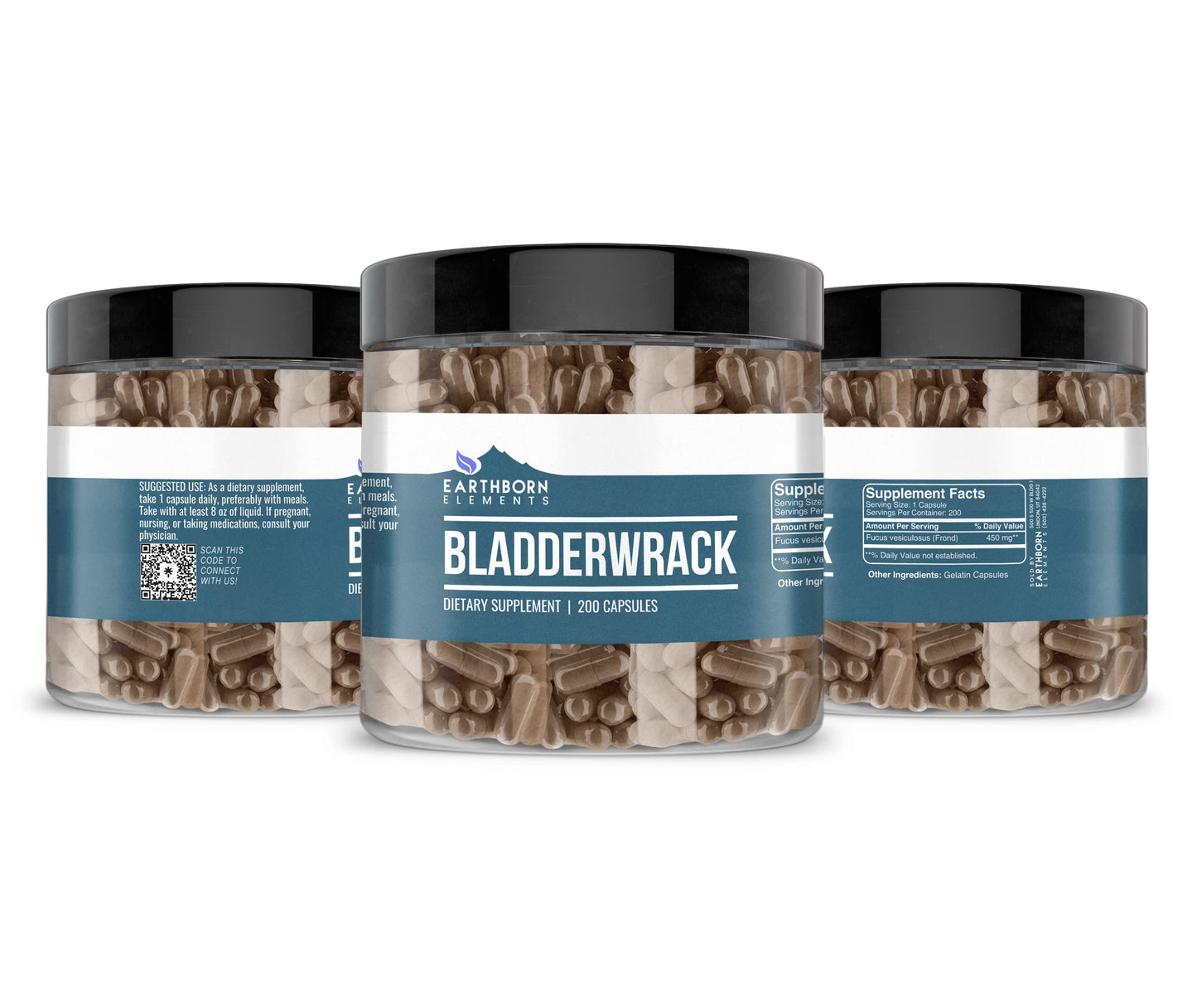 Earthborn Elements Bladderwrack Capsules 200 Count