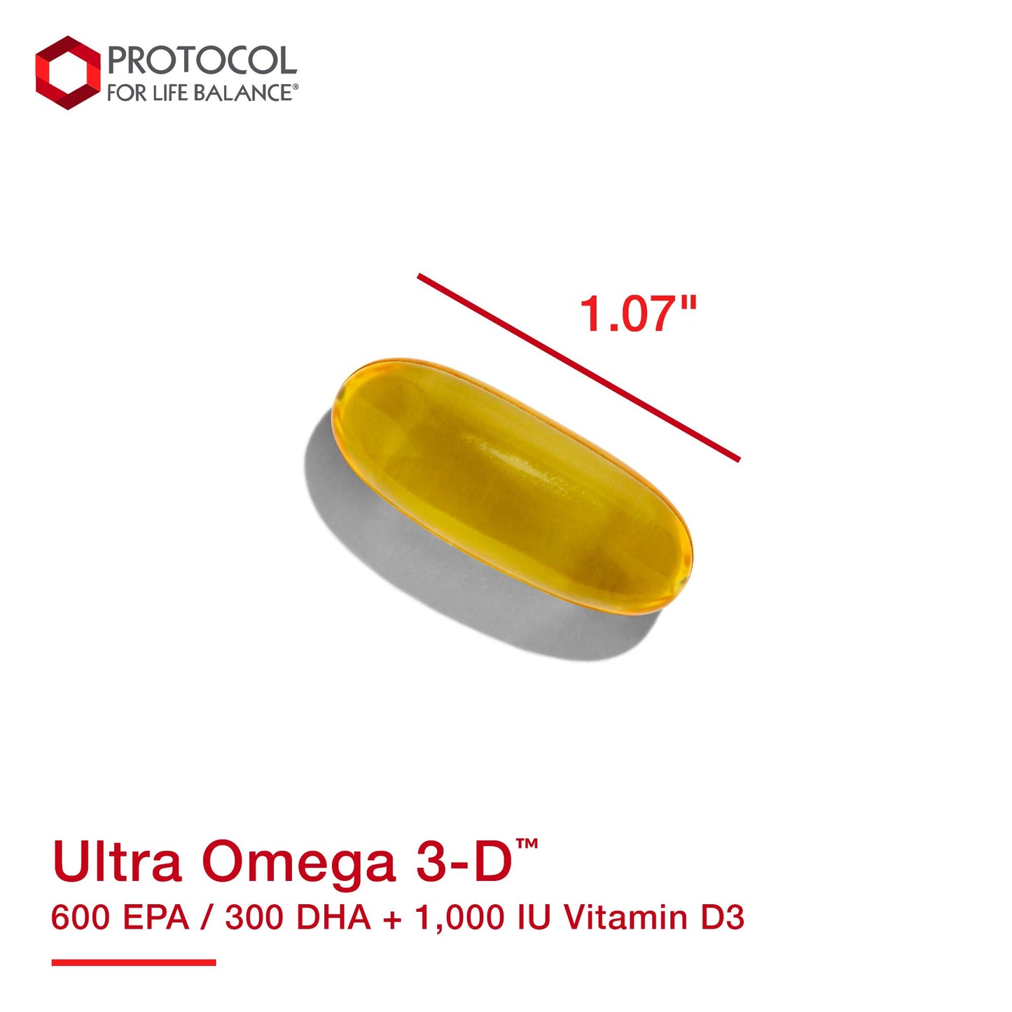 PROTOCOL FOR LIFE BALANCE Ultra Omega 3-D Softgels 90 Count