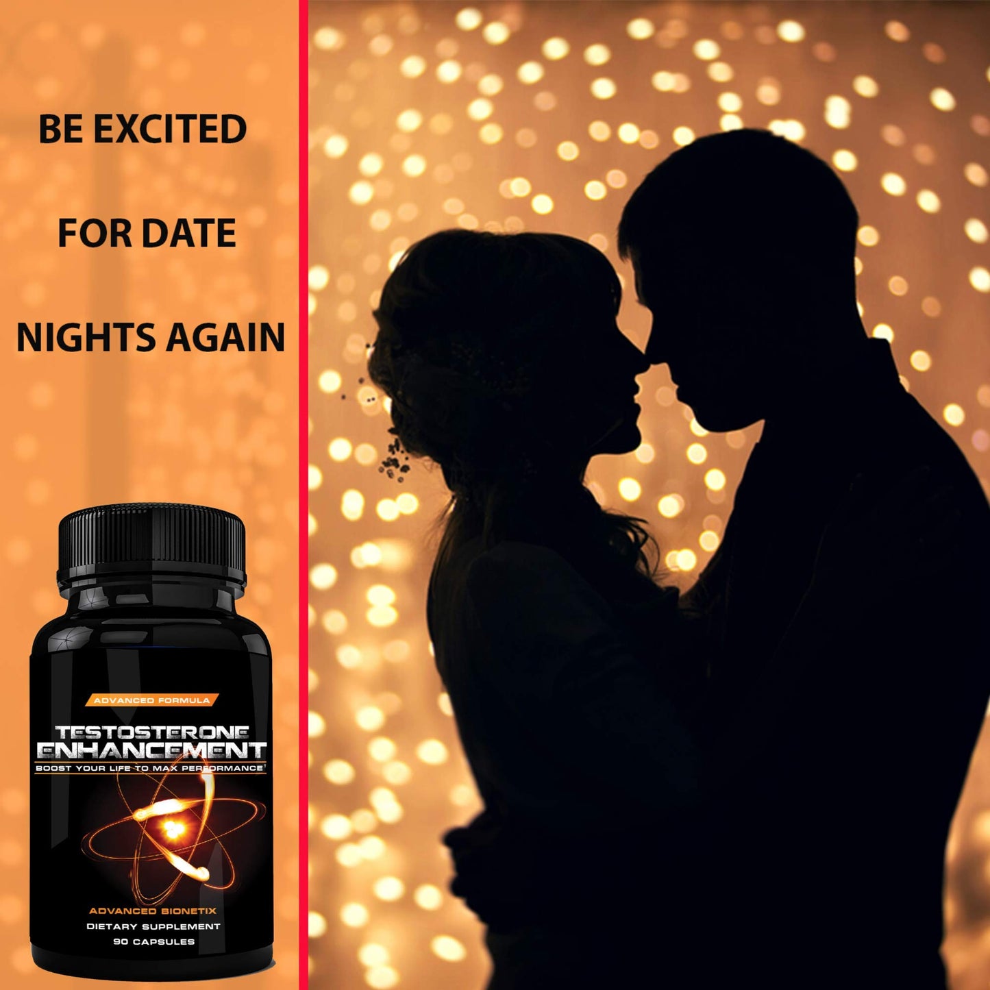 Advanced Bionetix Testosterone Booster Male Enhancement Capsule 90 Count