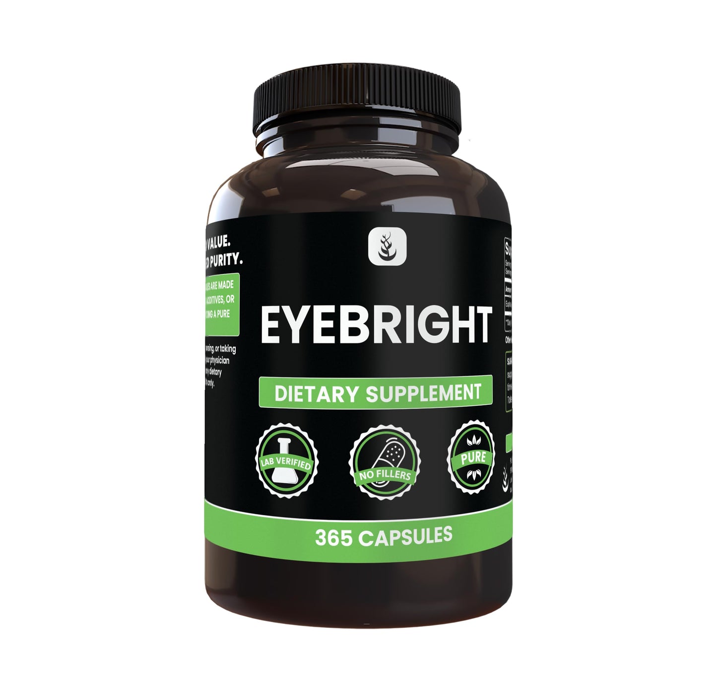 Pure Original Ingredients Eyebright Capsule 365 Capsules