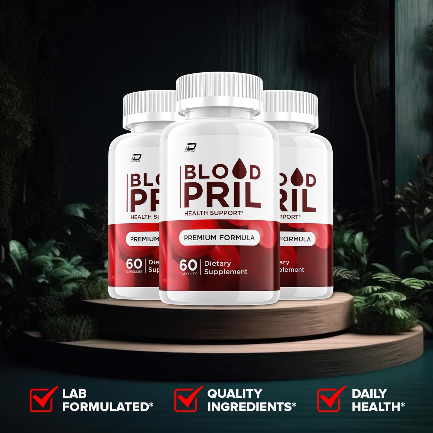Indelo Blood Pril Capsules, 180 Capsules