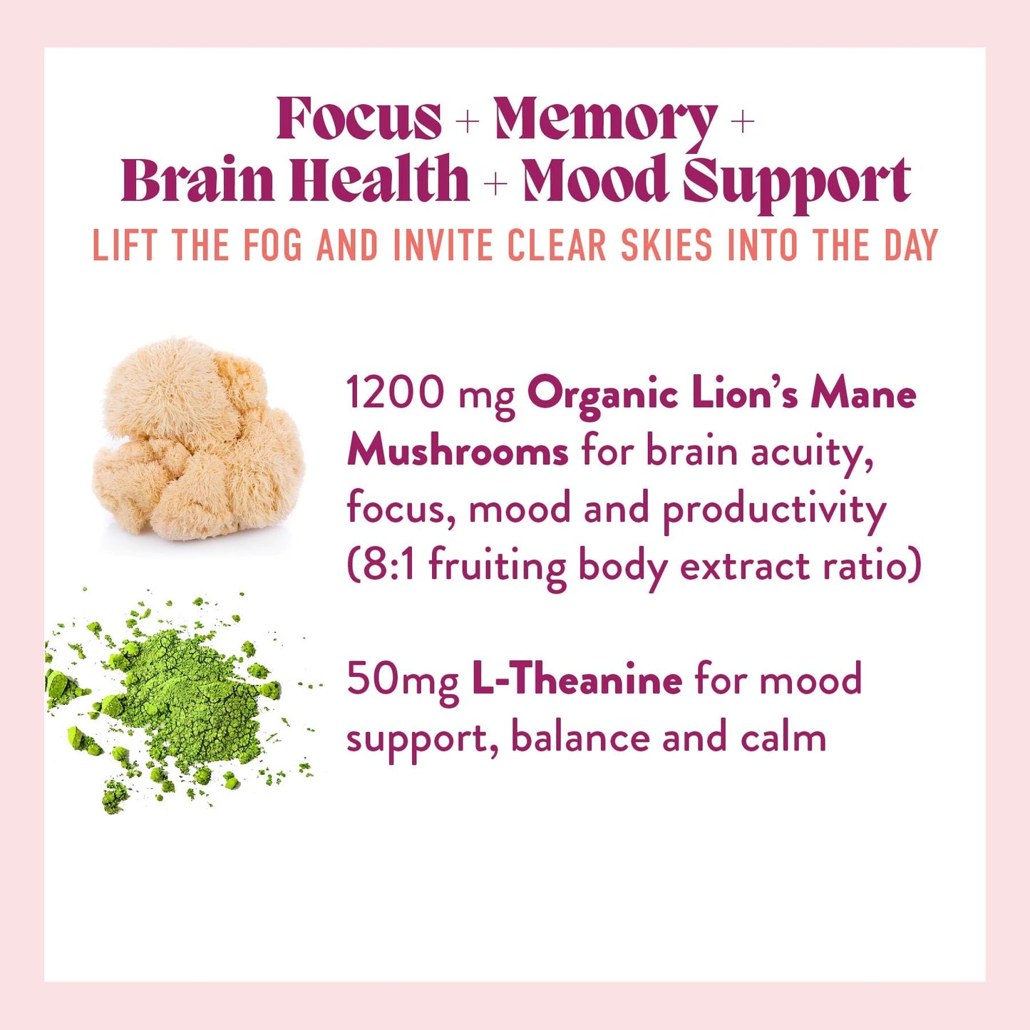 Microjoy Concentrate Gummies – Focus, Memory, Brain Health & Mood Support Supplement – 30 Count