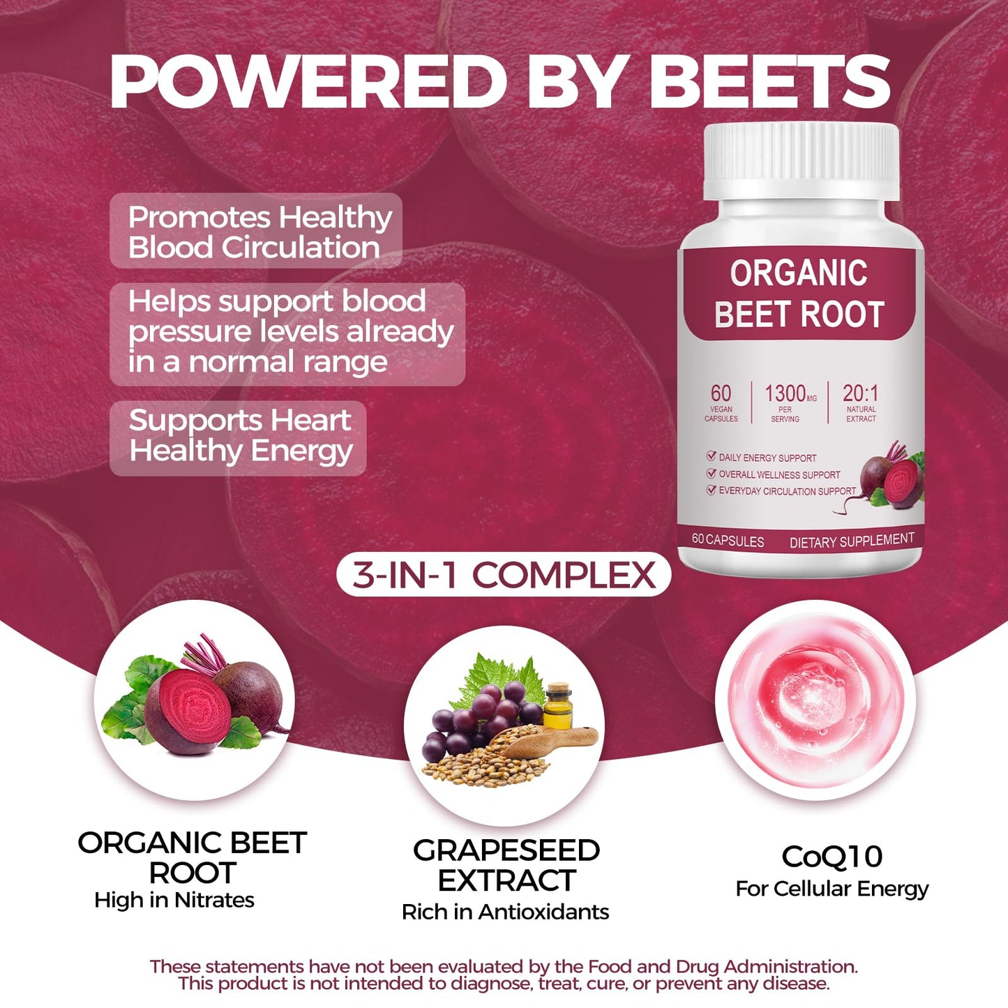 Yeonmi Beet Root Capsules, 60 Capsules