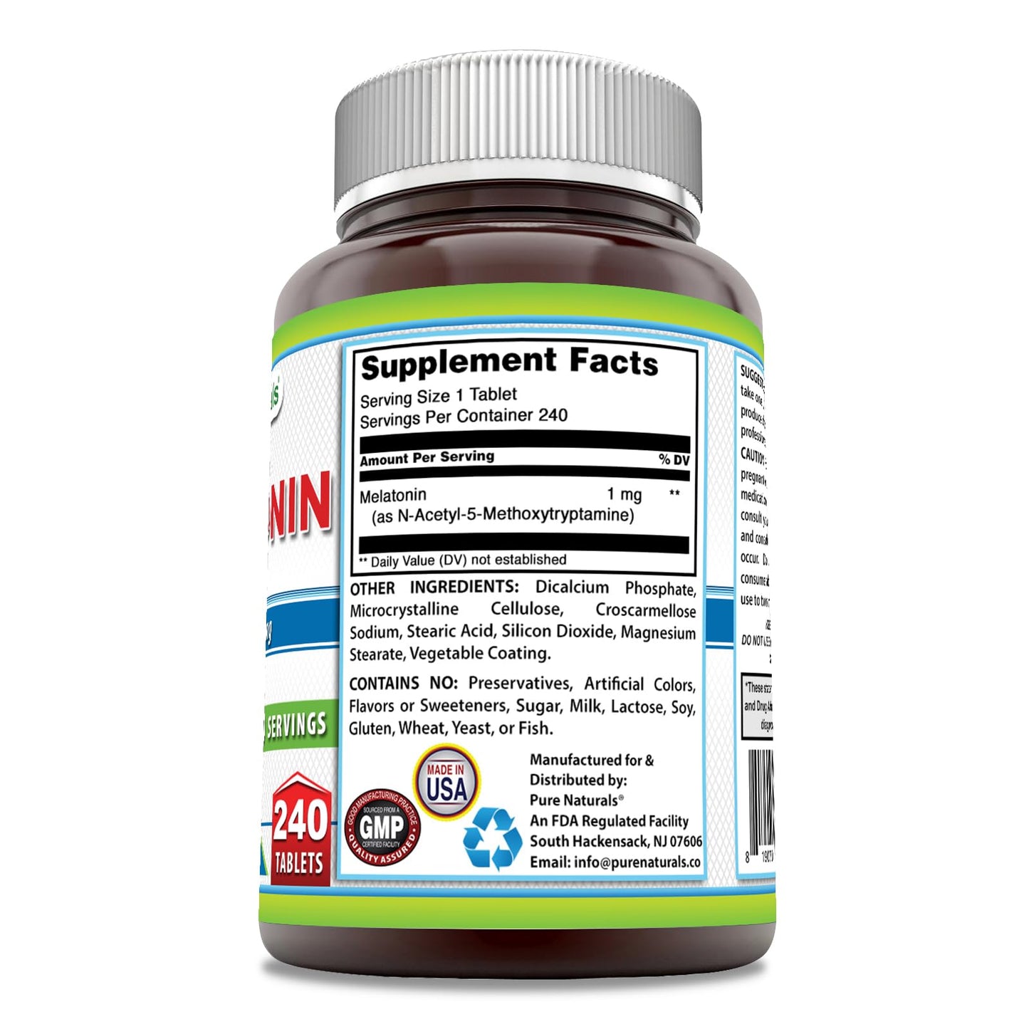 Pure Naturals Melatonin Supplement Tablet 1