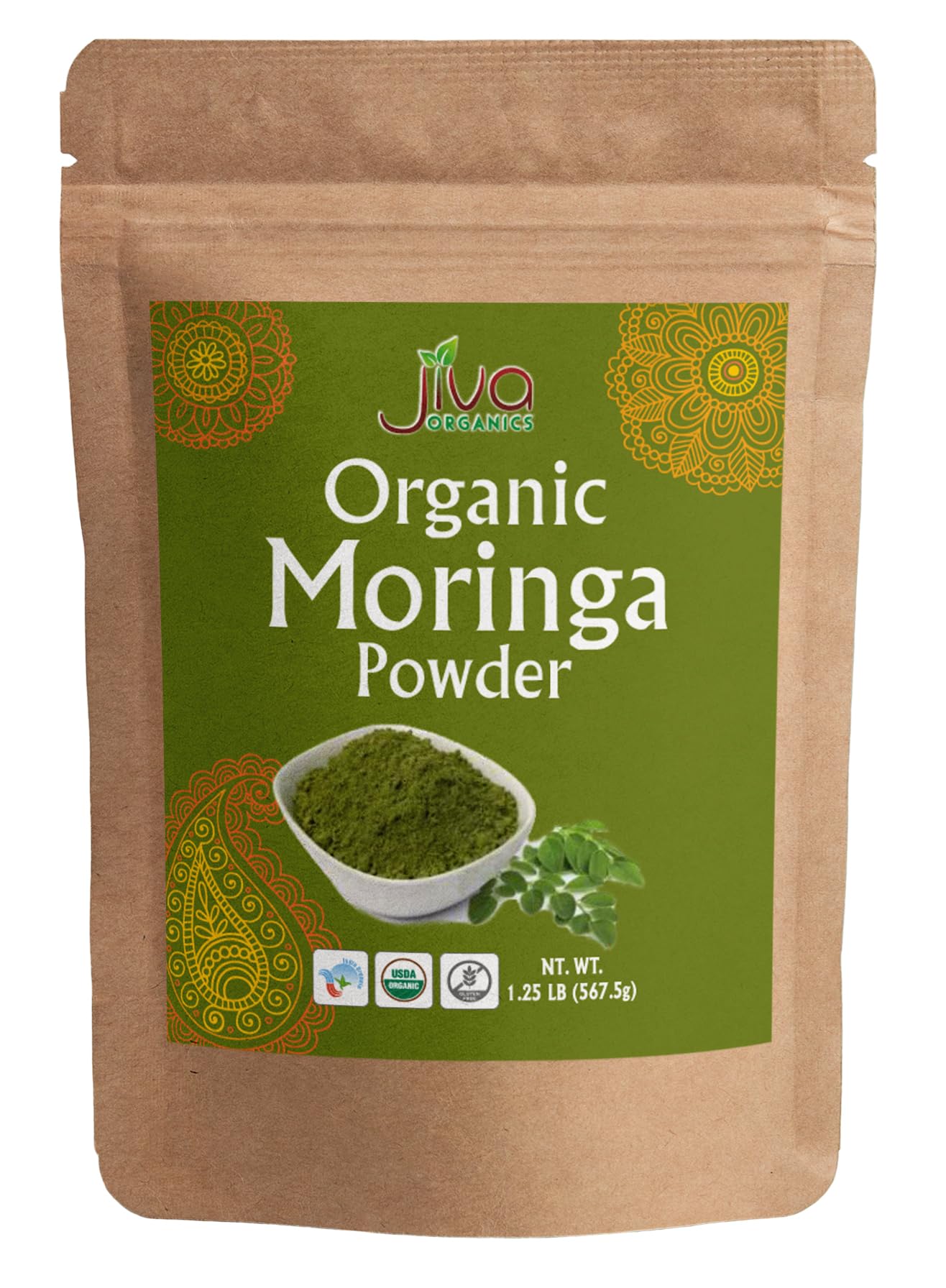 Jiva Organics Moringa Powder 20 oz