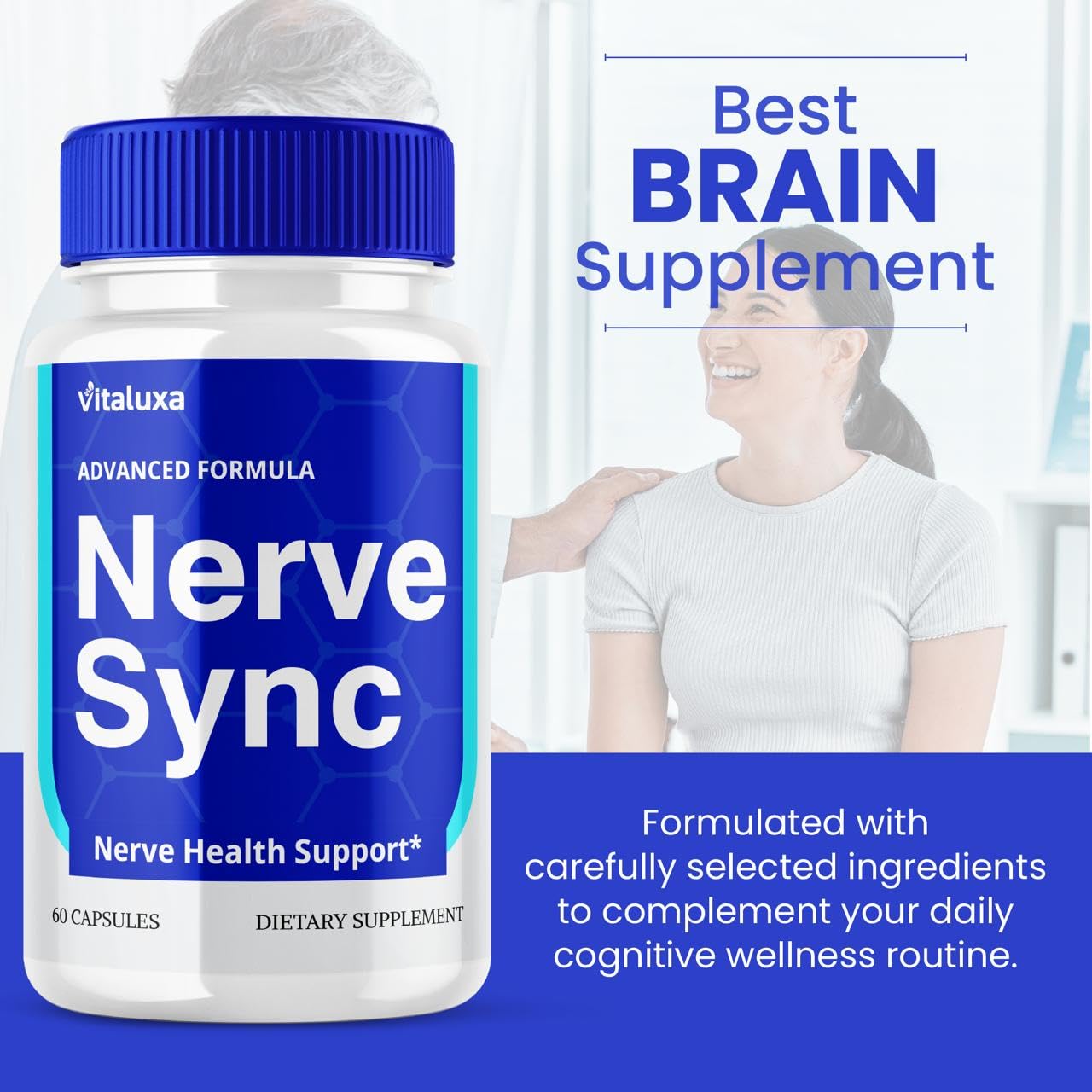 Vitaluxa Nerve Sync Capsules 120 Ct