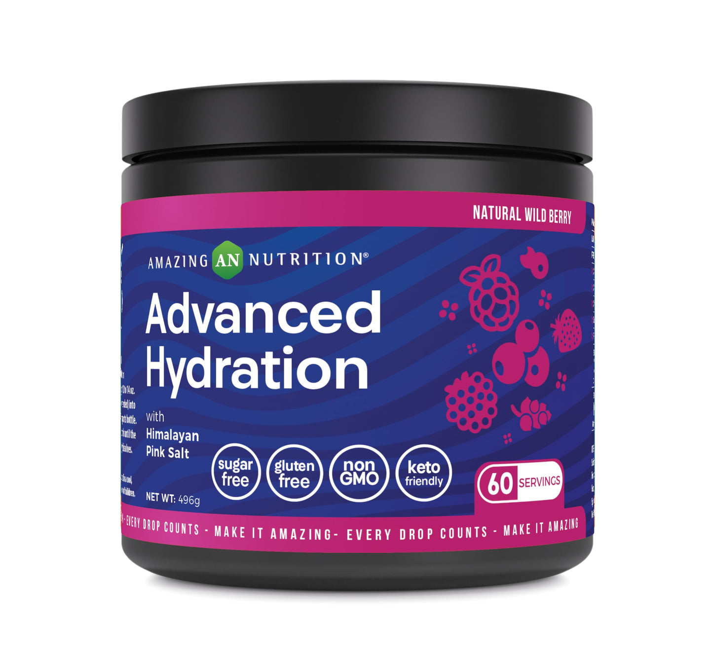 Amazing Nutrition Advanced Hydration Electrolyte Powder 7.5 oz