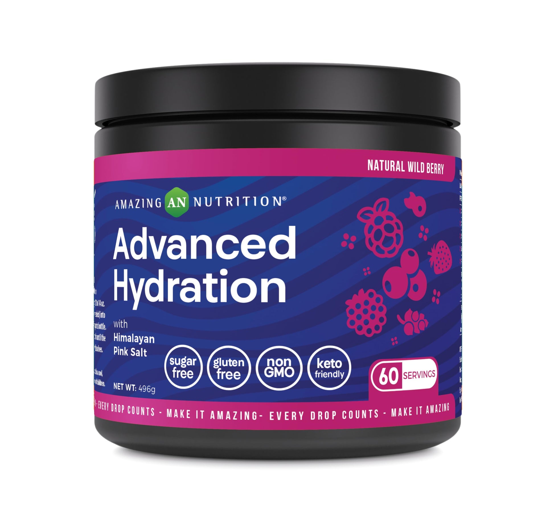 Amazing Nutrition Advanced Hydration Electrolyte Powder 7.5 oz