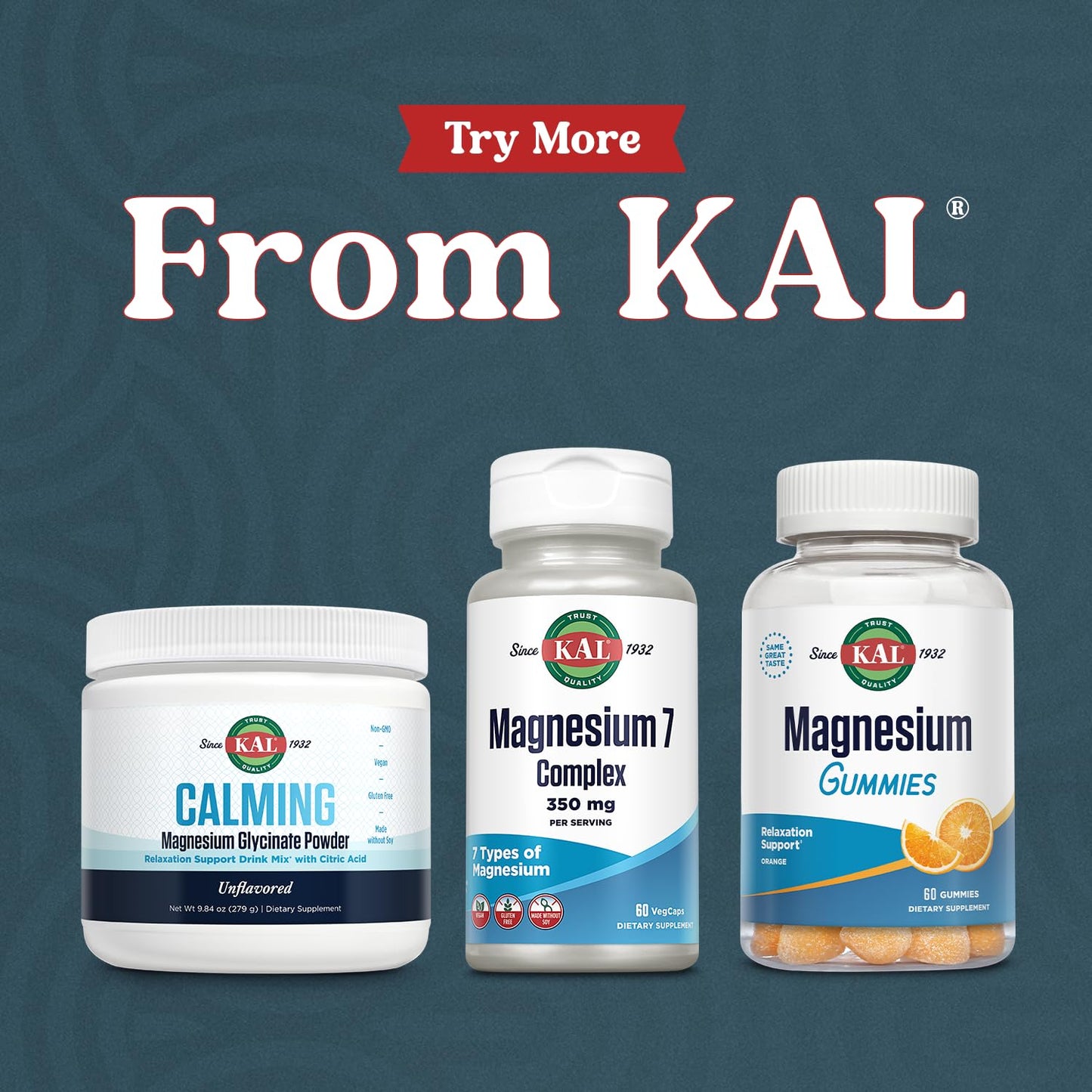 KAL Magnesium Complex 7 Capsule 60 Capsules